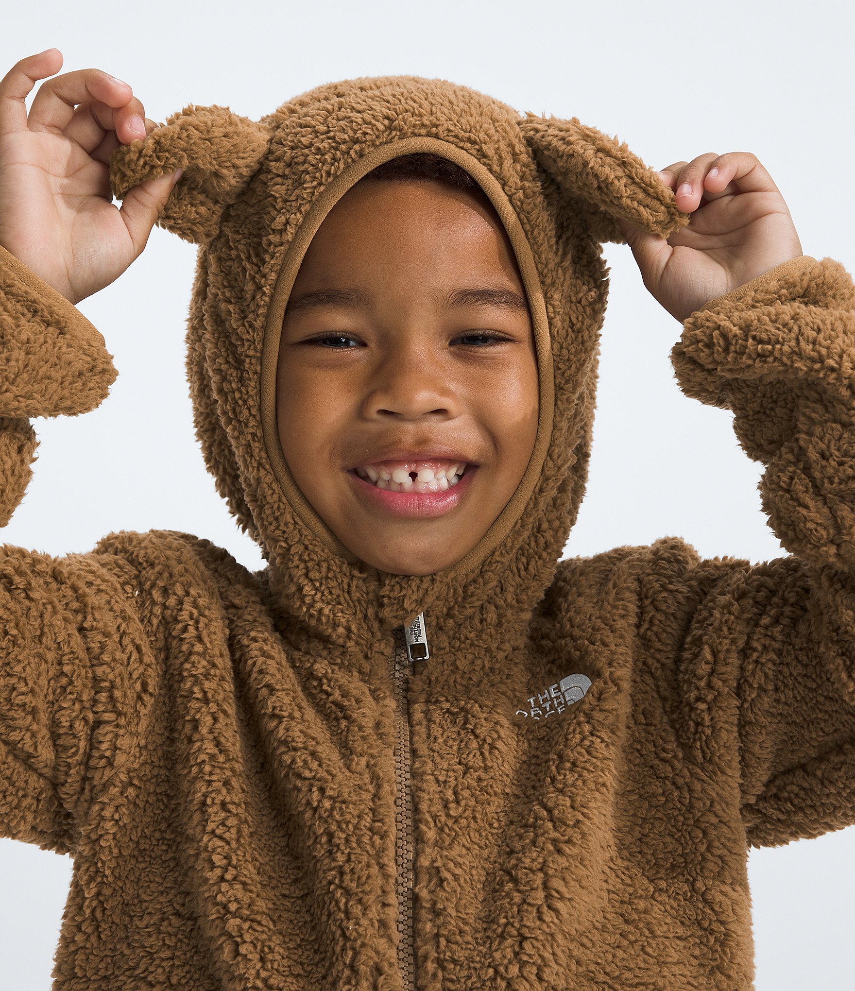 The North Face Little Kids 2T-7 Long Sleeve Campshire Full-Zip Hoodie Jacket