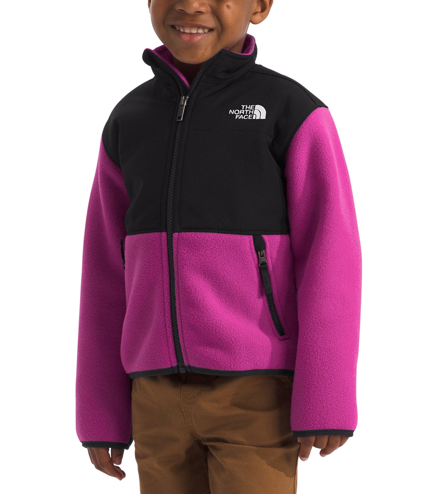 The North Face Little Kids 2T-7 Long Sleeve Durable Water-Repellent Denali Jacket