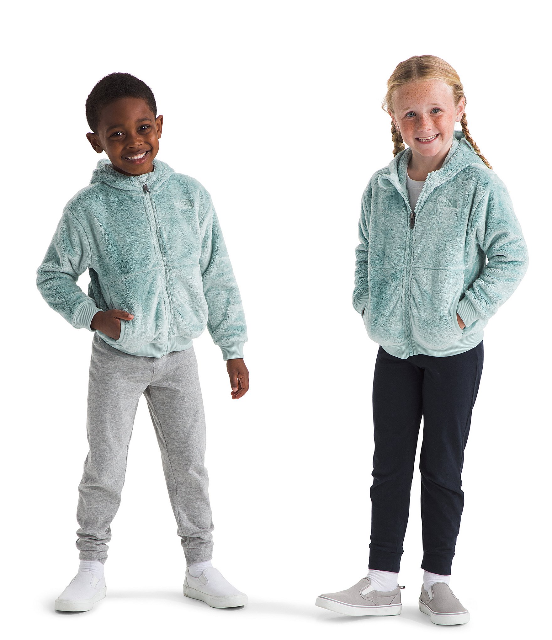 The North Face Little Kids 2T-7 Long Sleeve Osito Full-Zip Hoodie