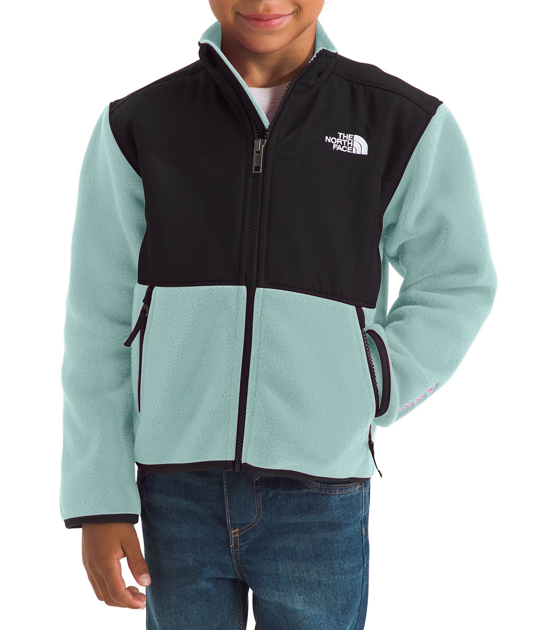 The North Face Little Kids 2T 7 Long Sleeve Water Repellent Denali Jacket Dillard s