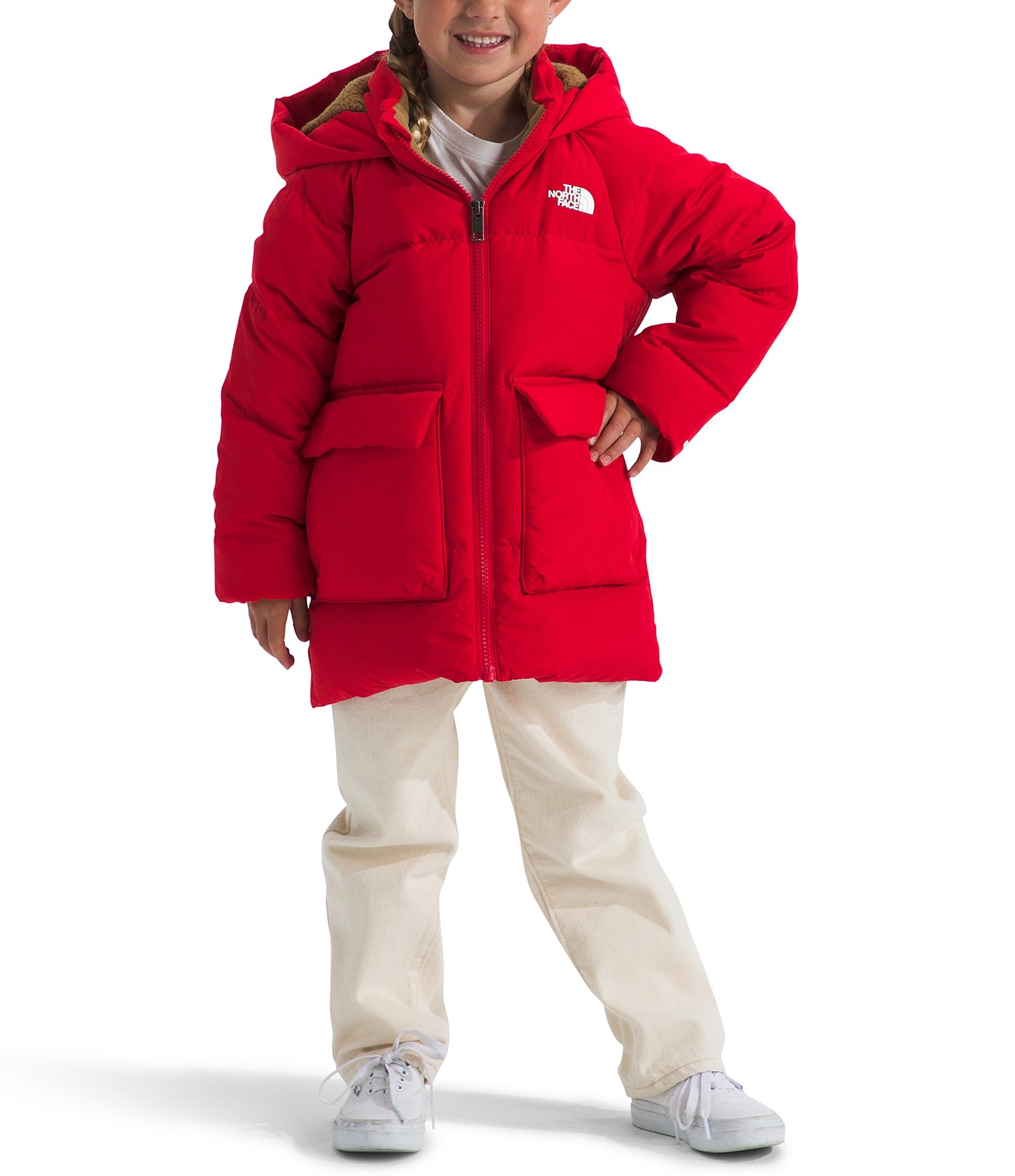 The North Face Little Kids 2T-7 North Down Fleece-Lined Parka