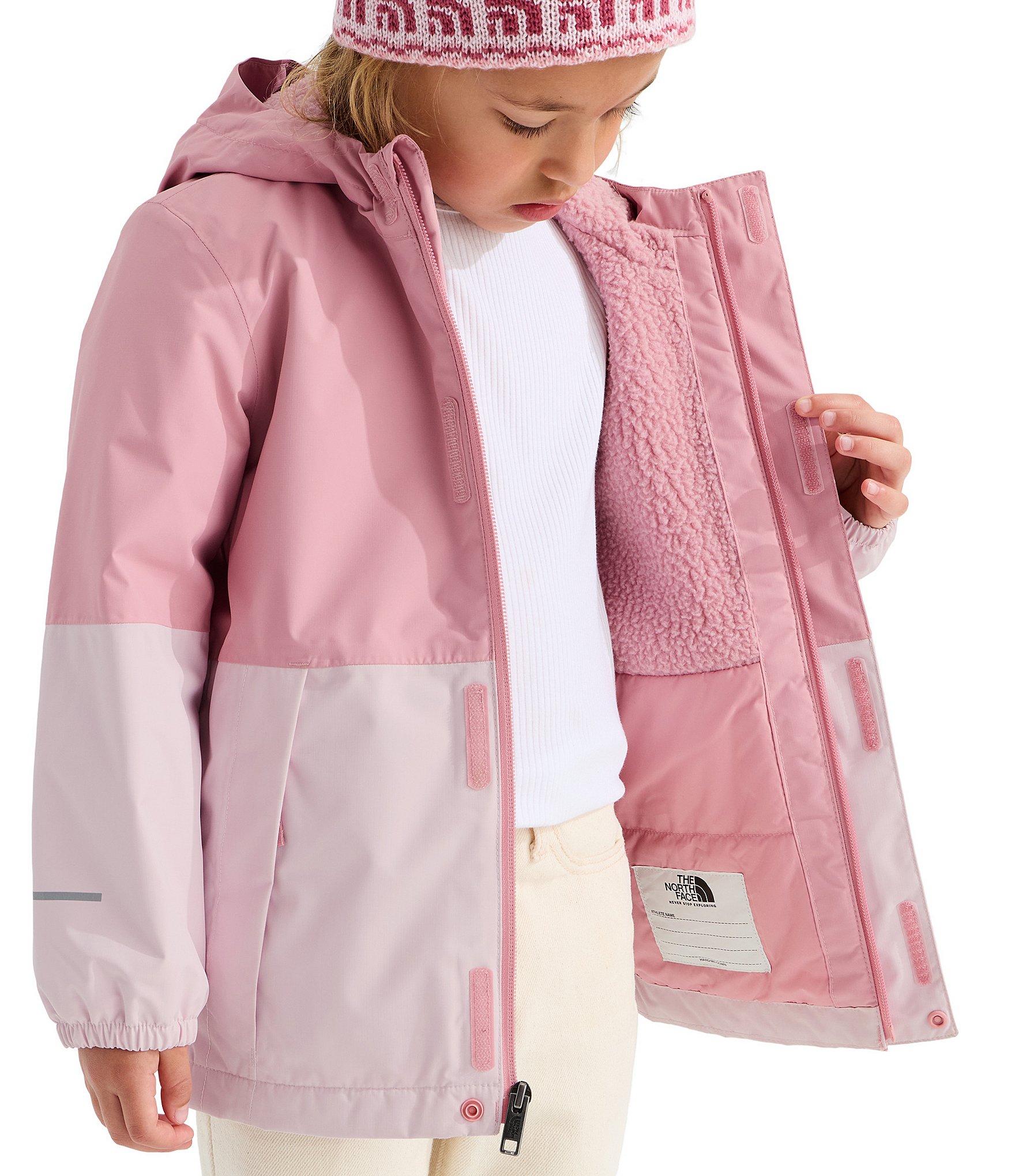 The North Face Little Kids Long Sleeve Warm Antora Rain Jacket