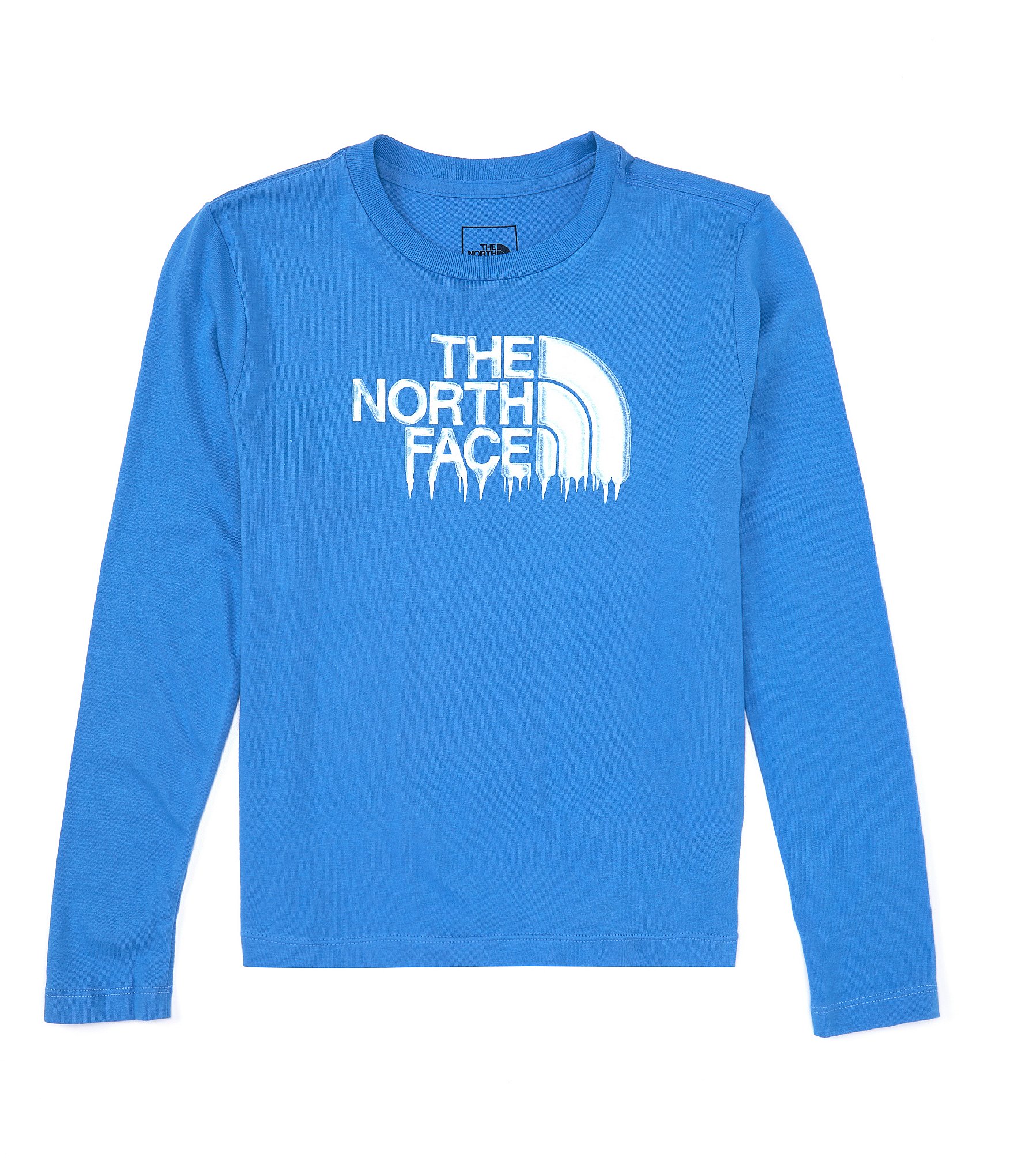 The North Face Little/Big Boys 5-20 Long Sleeve Pullover Dripping Logo  T-Shirt | Dillard's