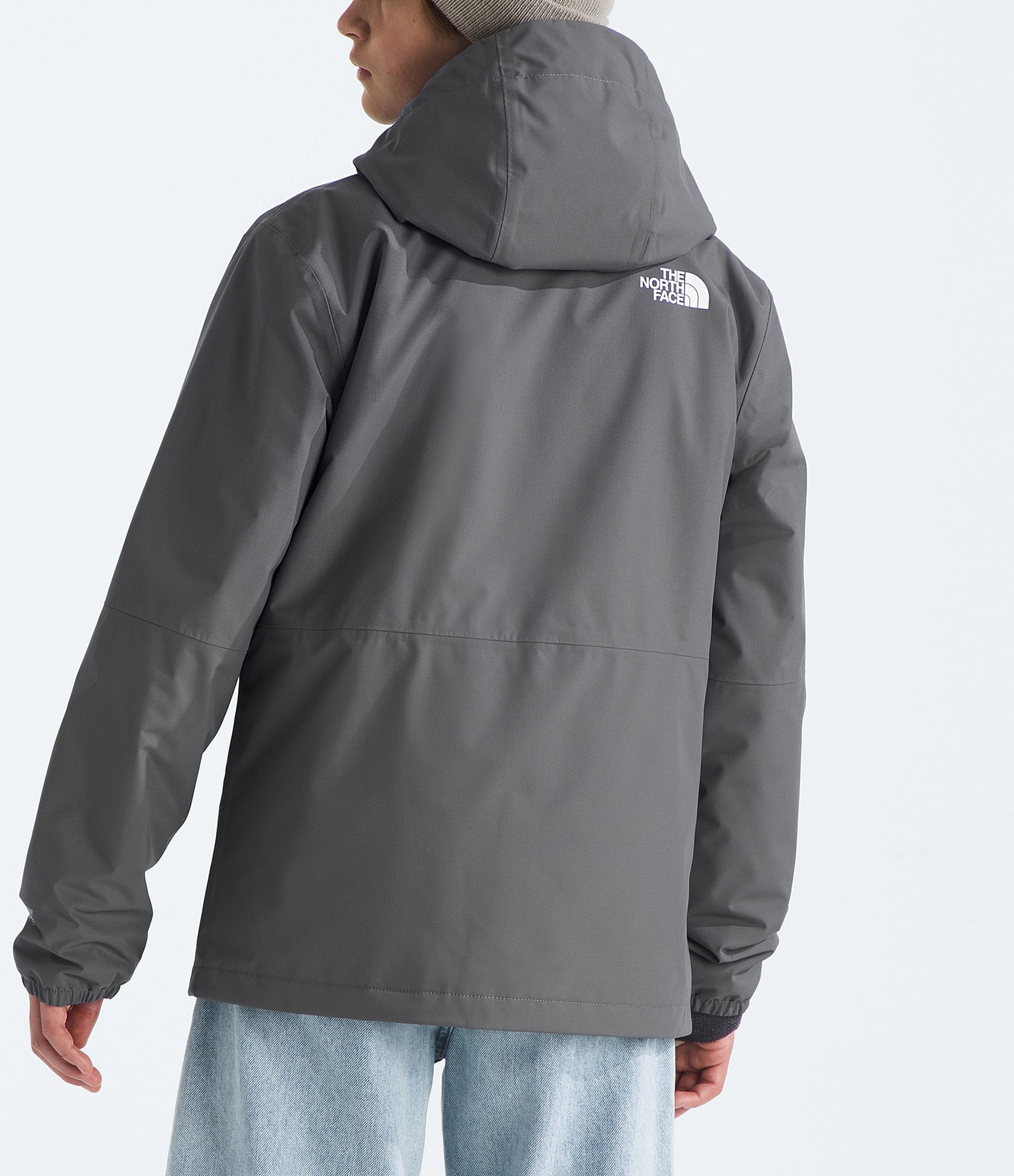 The North Face Little/Big Boys Long-Sleeve Hooded Solid Anatora Rain Jacket