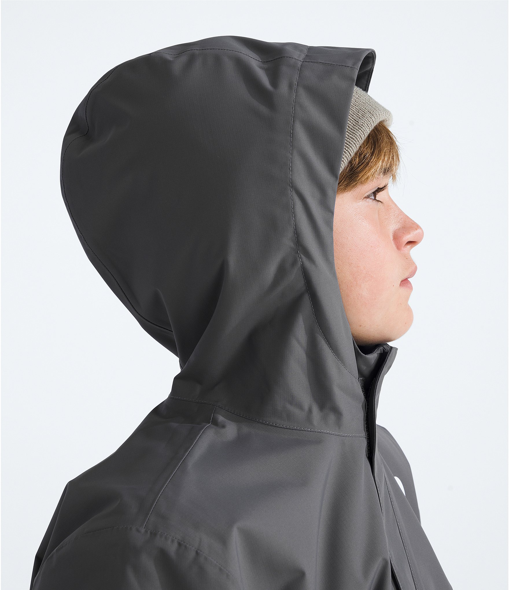 The North Face Little/Big Boys Long-Sleeve Hooded Solid Anatora Rain Jacket