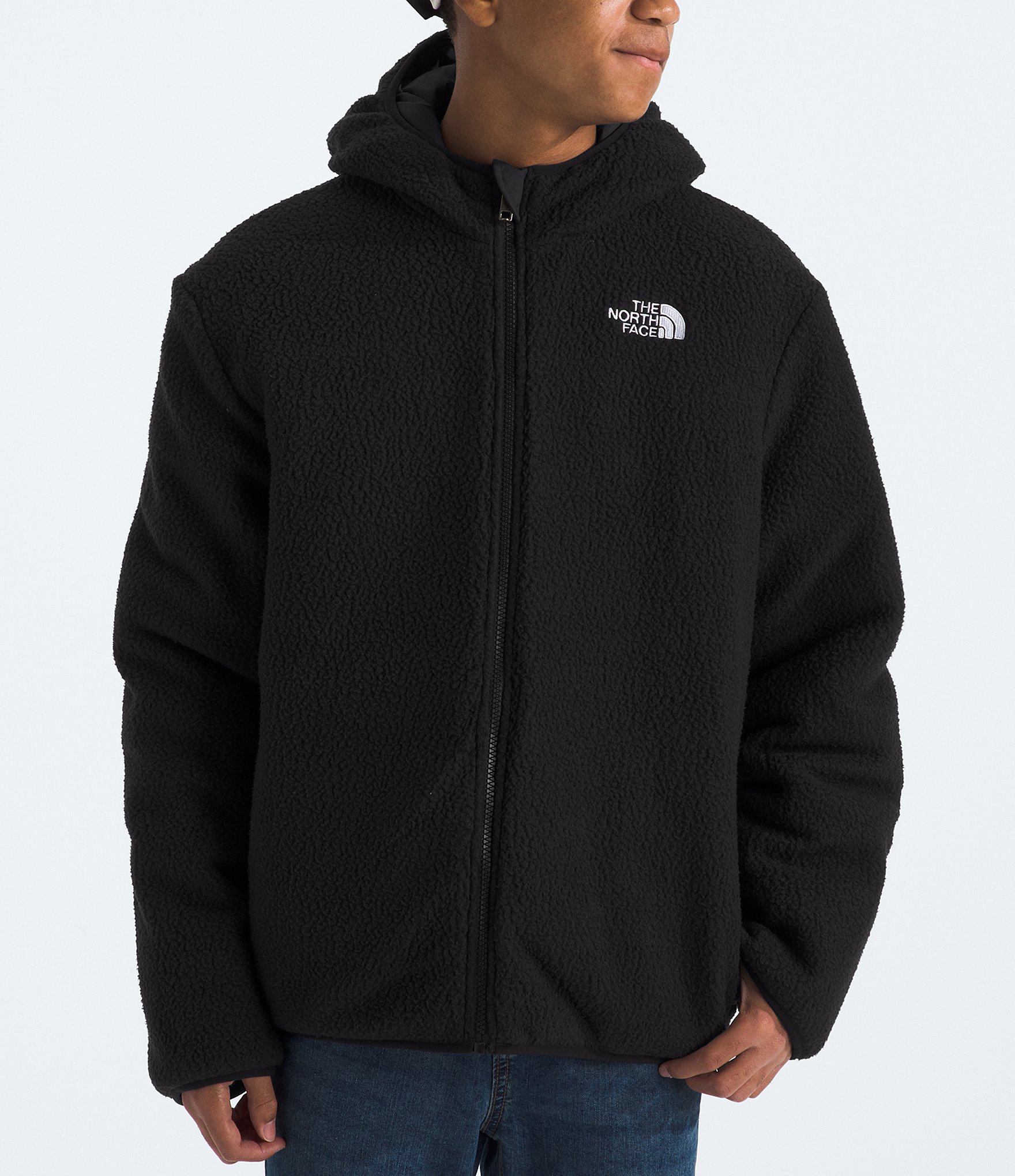 The North Face Little/Big Boys 6-20 Reversible Shasta Full Zip Hooded Jacket