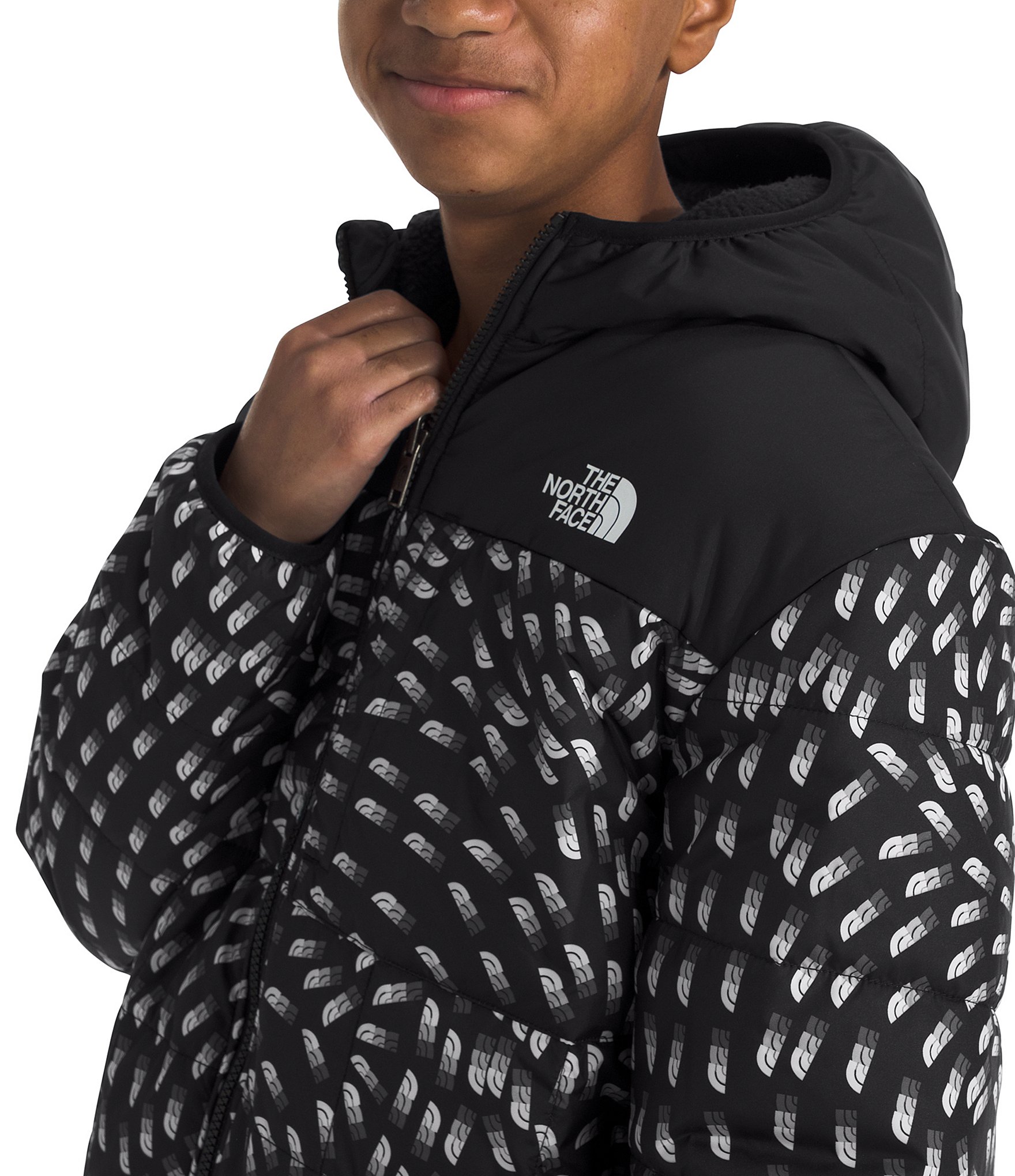 The North Face Little/Big Boys 6-20 Reversible Shasta Full Zip Hooded Jacket