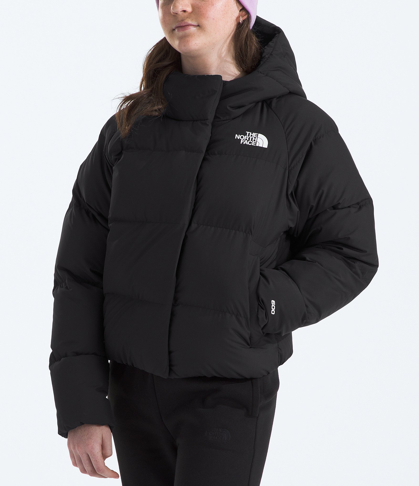 The North Face Little/Big Girl North Down Hooded Ski Jacket