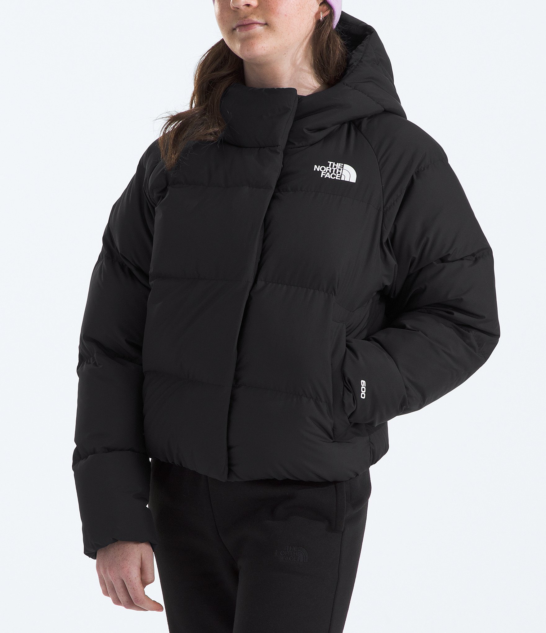 The North Face Little/Big Girl North Down Hooded Ski Jacket