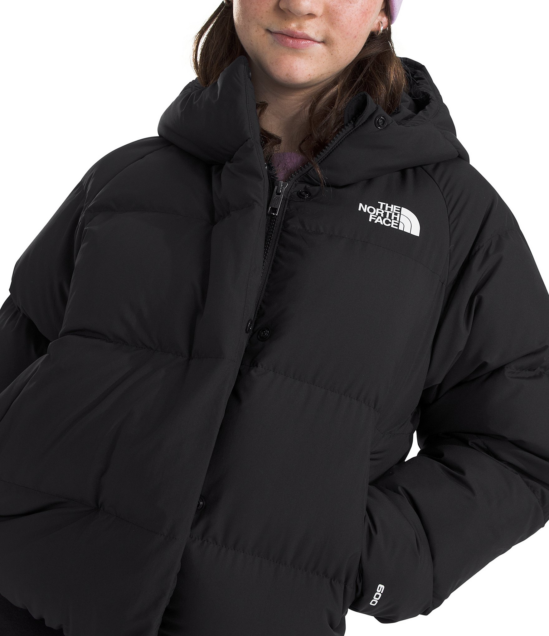 The North Face Little/Big Girl North Down Hooded Ski Jacket