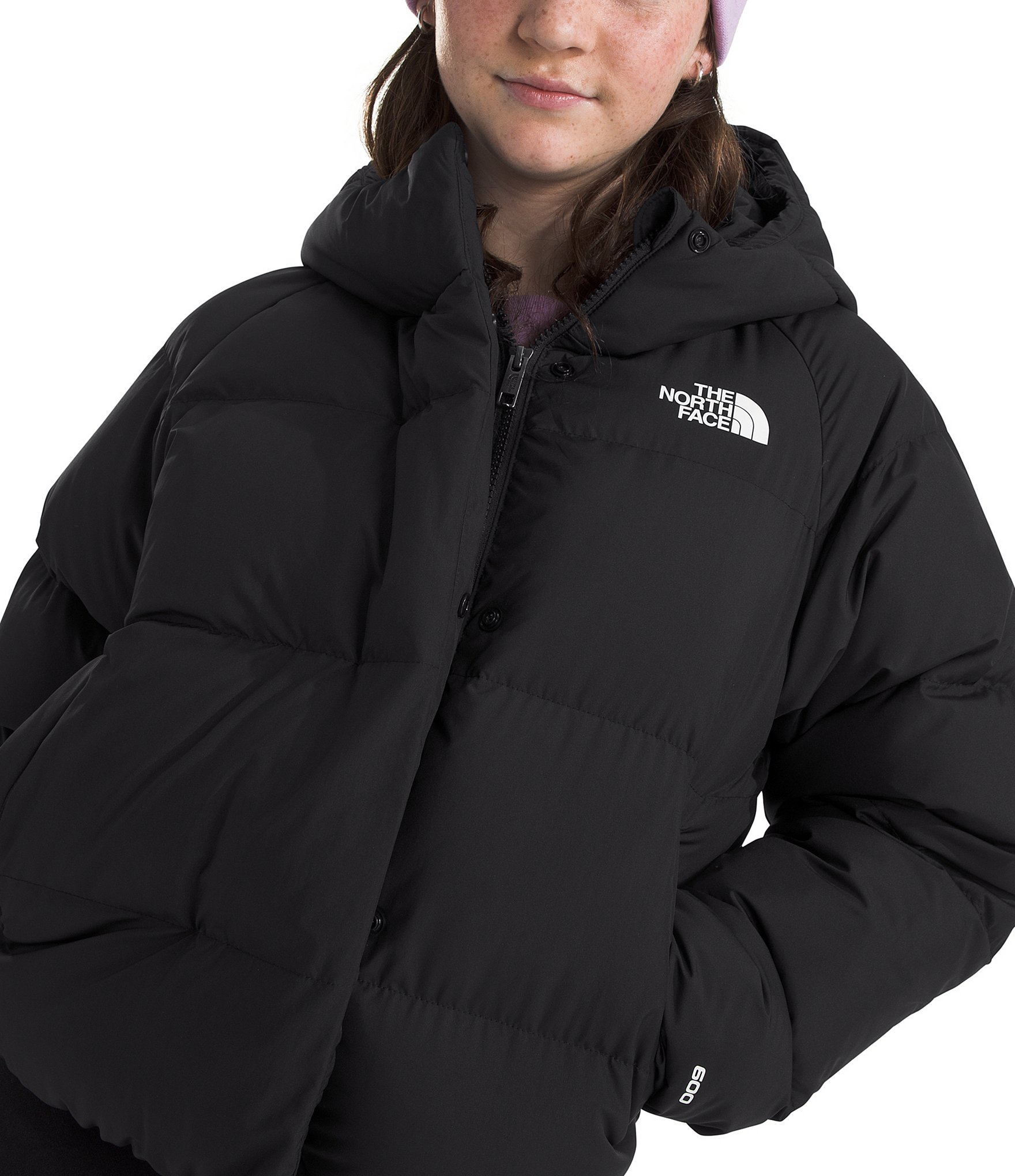 The North Face Little/Big Girl North Down Hooded Ski Jacket