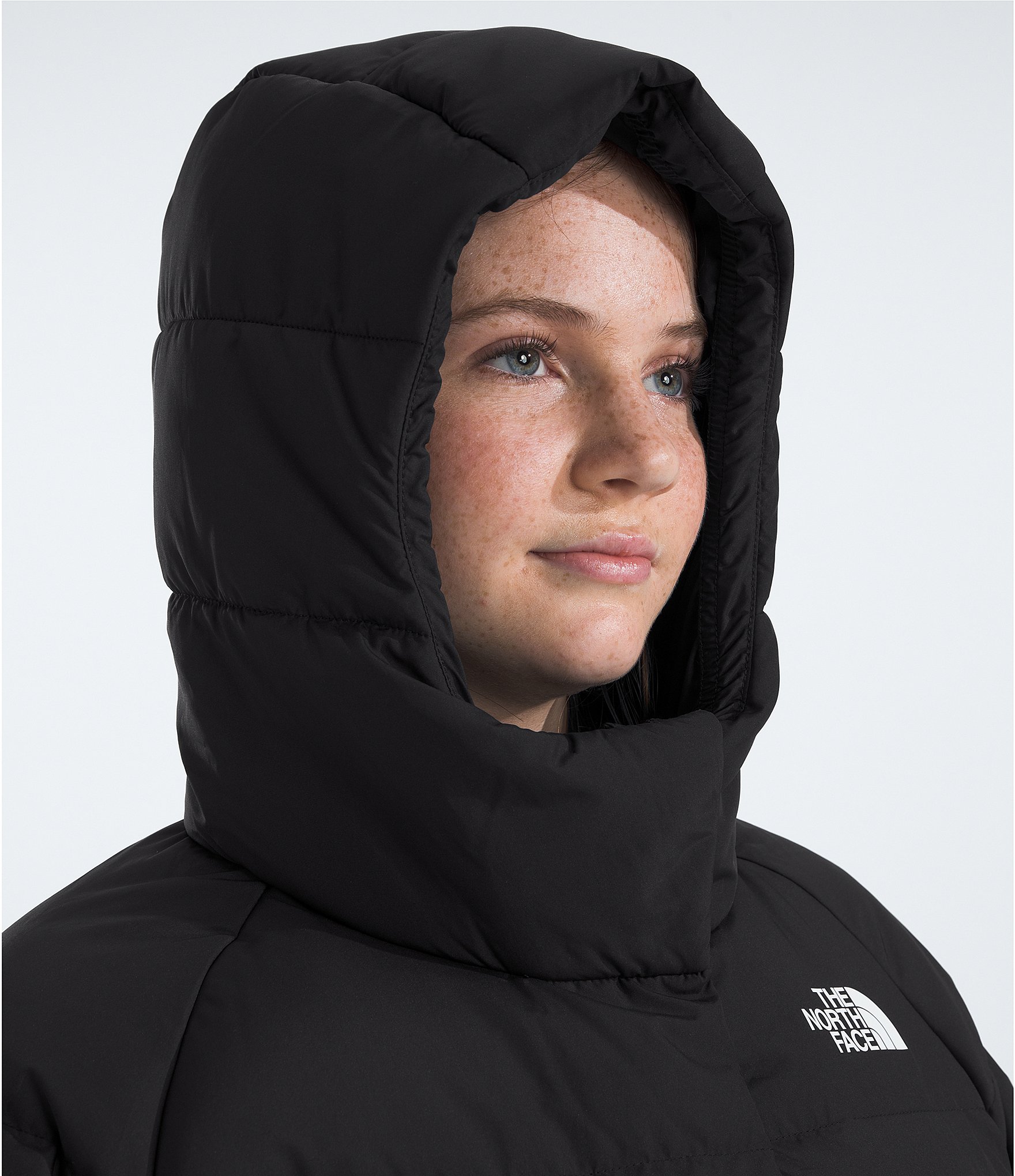 The North Face Little/Big Girl North Down Hooded Ski Jacket