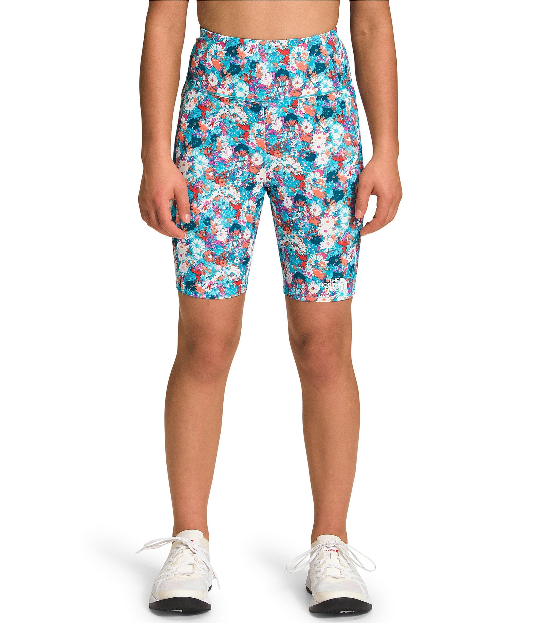 The North Face Little/Big Girls 6-16 Wild Daisy Print Never Stop Bike ...