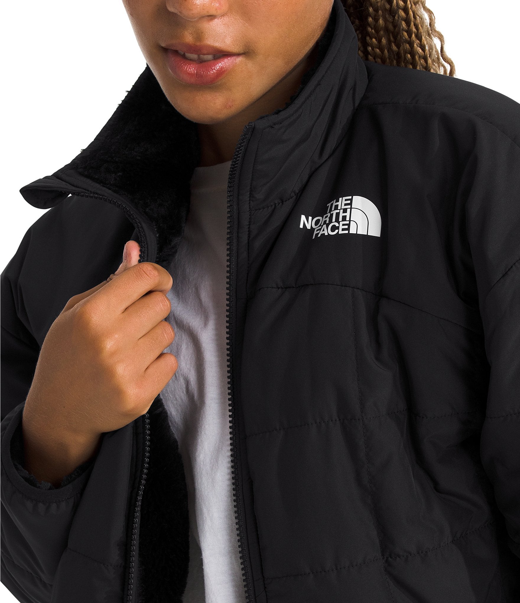 The North Face Little/Big Girls 6-16 Long Sleeve Reversible Shasta Full-Zip Jacket