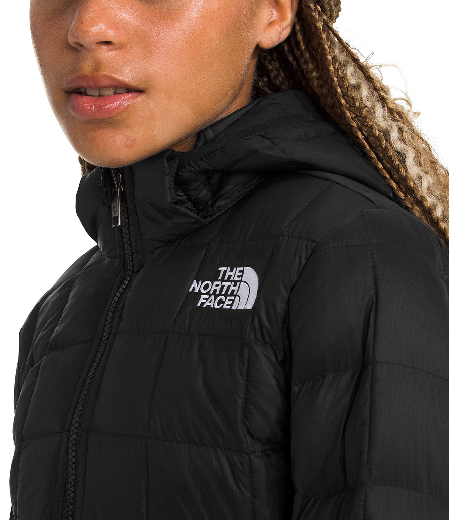 The North Face Little/Big Girls 6-16 Long Sleeve ThermoBall Hooded Jacket