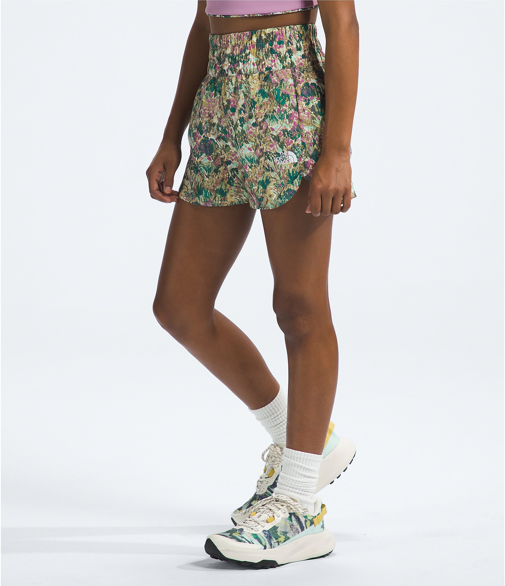 The North Face Little/Big Girls 6-16 Never Stop Wearing Printed Shorts