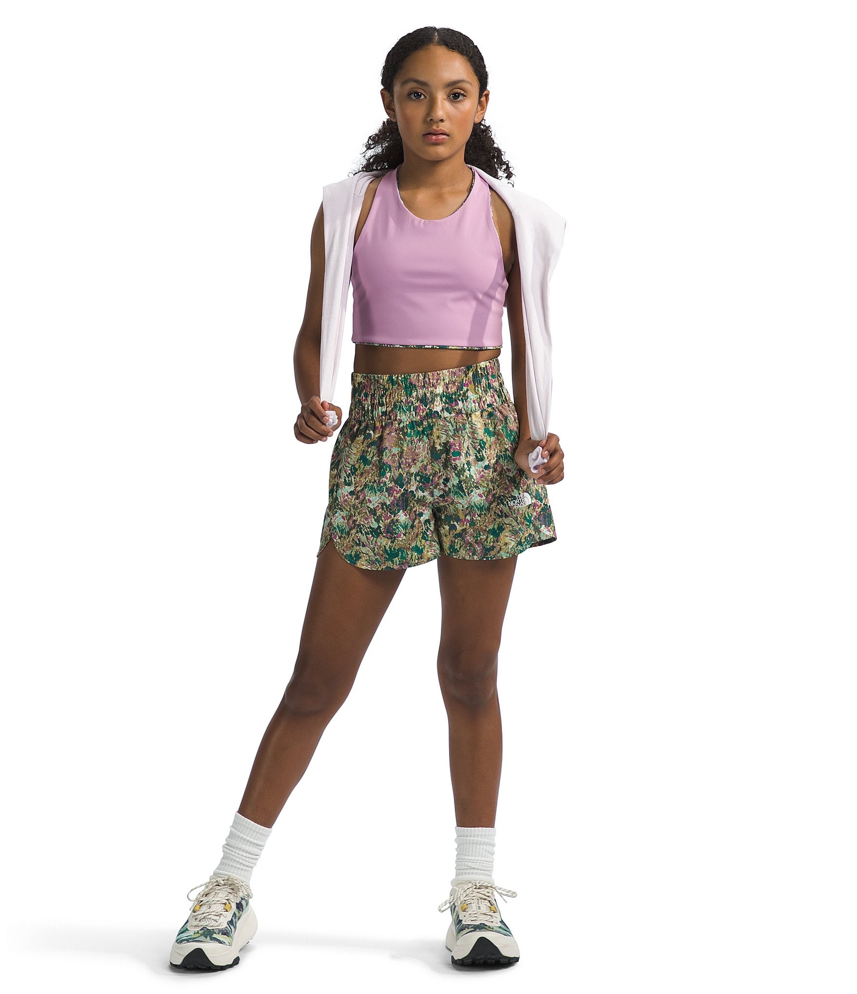 The North Face Little/Big Girls 6-16 Never Stop Wearing Printed Shorts