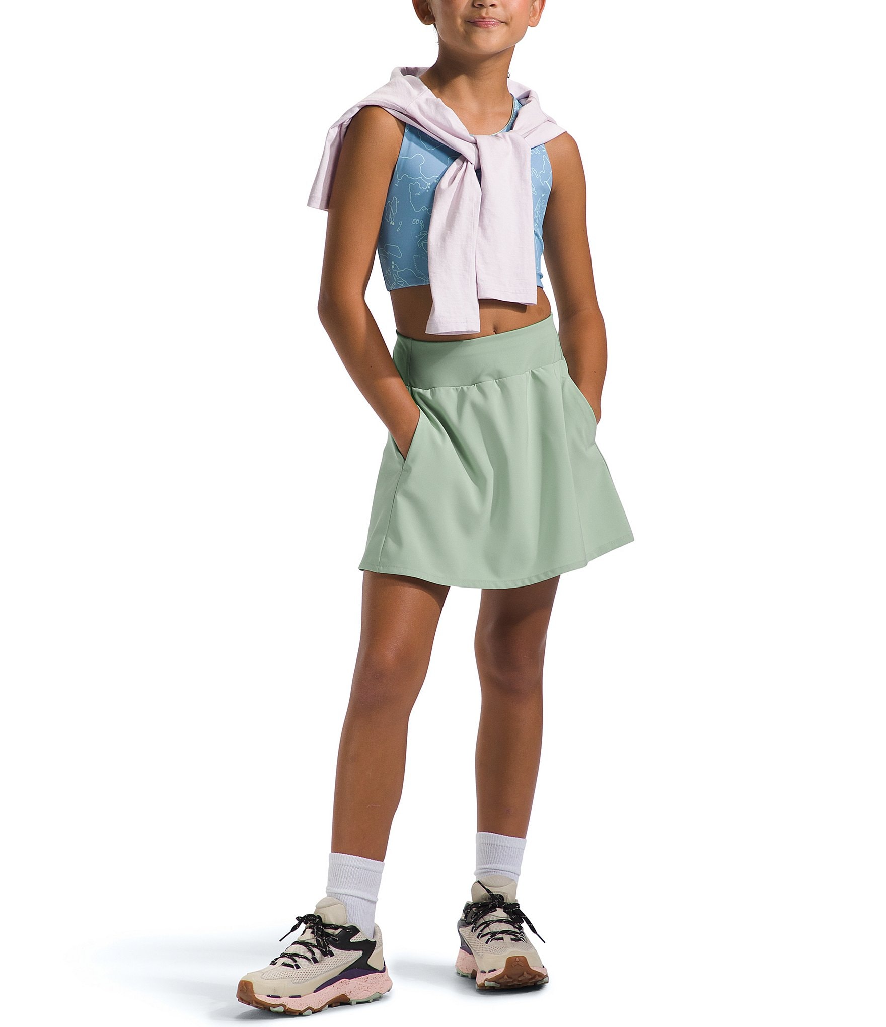 The North Face Little/Big Girls 6-16 On T-Trail Skirt