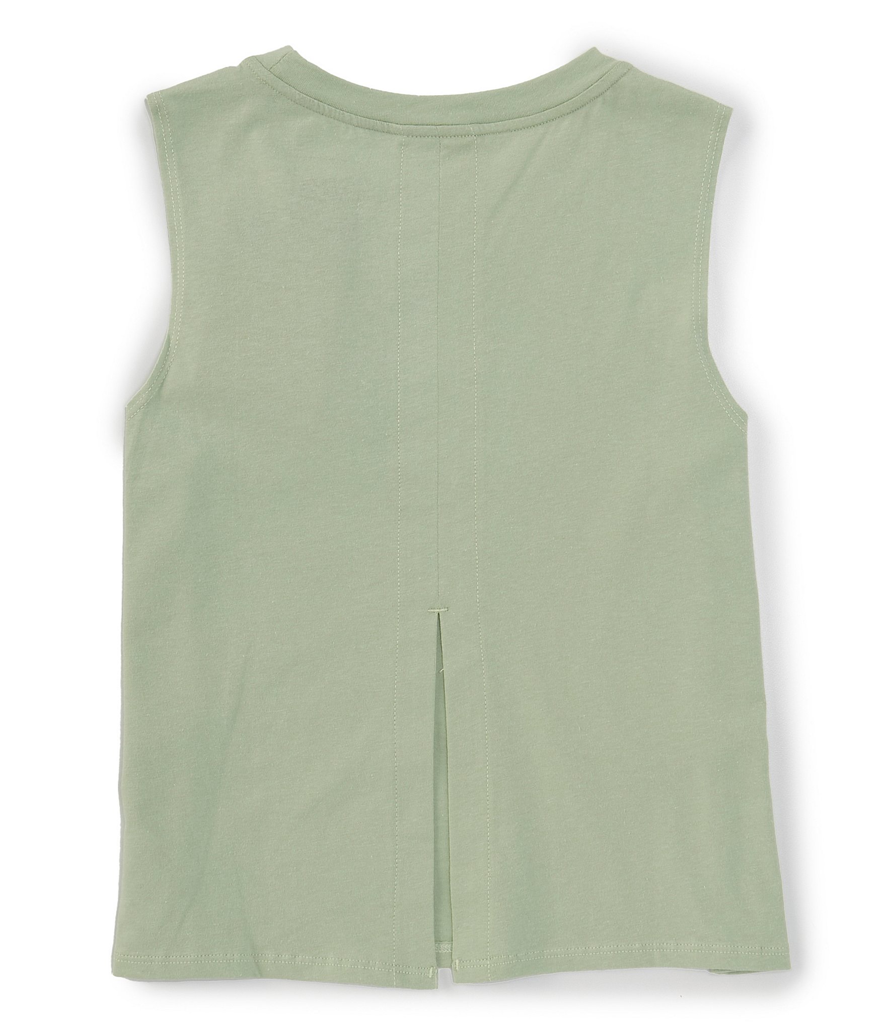 The North Face Little/Big Girls 6-16 Sleeveless Mint Dome Logo Tank