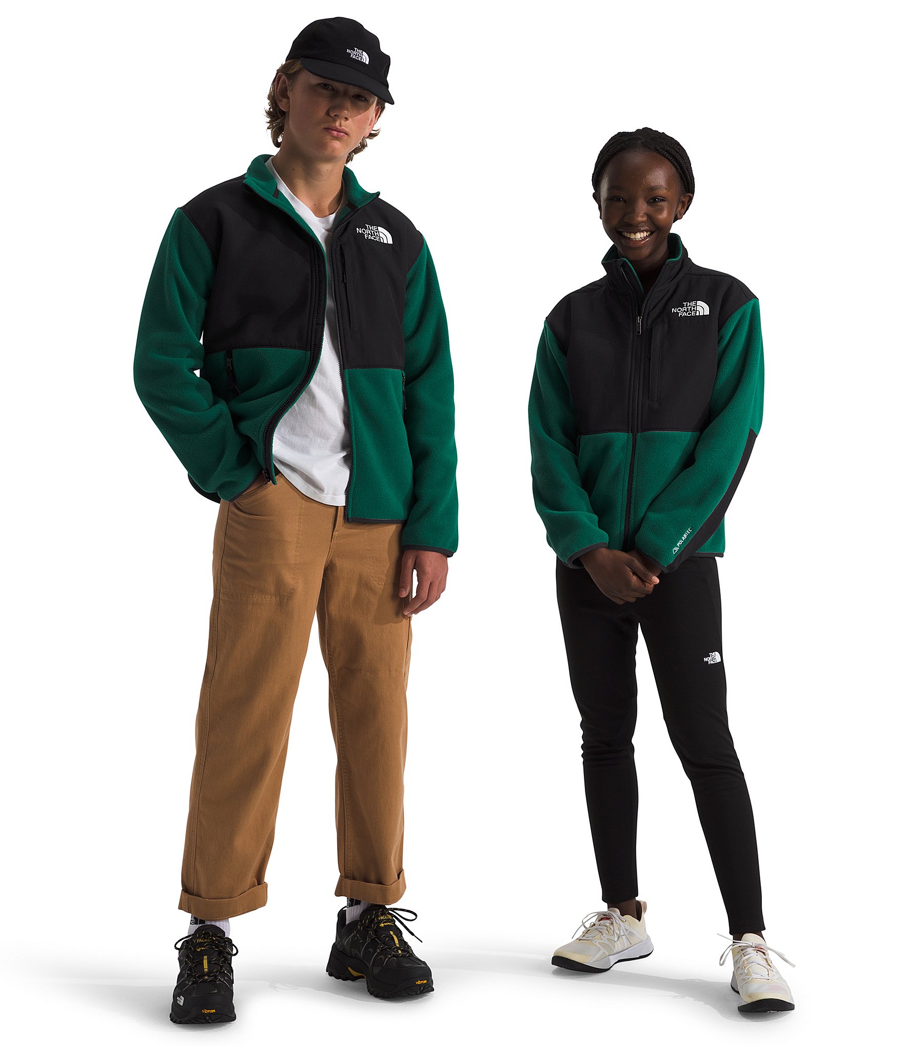 The North Face Little/Big Kids 6-18 Long Sleeve Heavyweight Fleece Denali Jacket