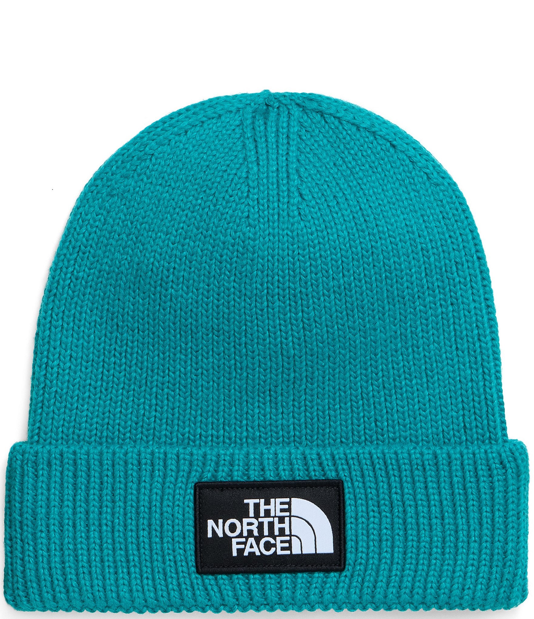 The North Face Logo Box Cuffed Beanie