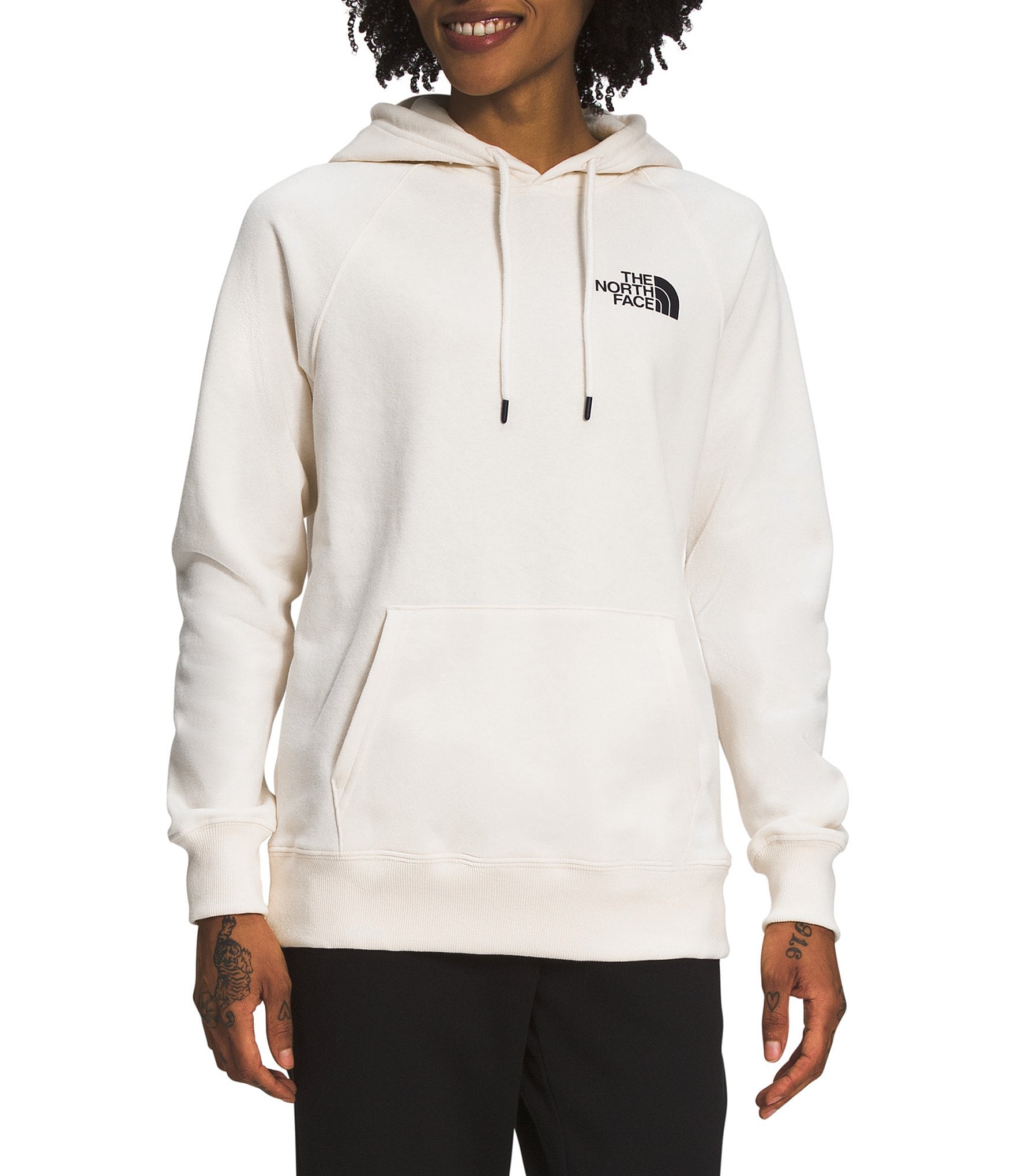 The North Face Long Sleeve Box NSE Pullover Graphic Hoodie | Dillard's