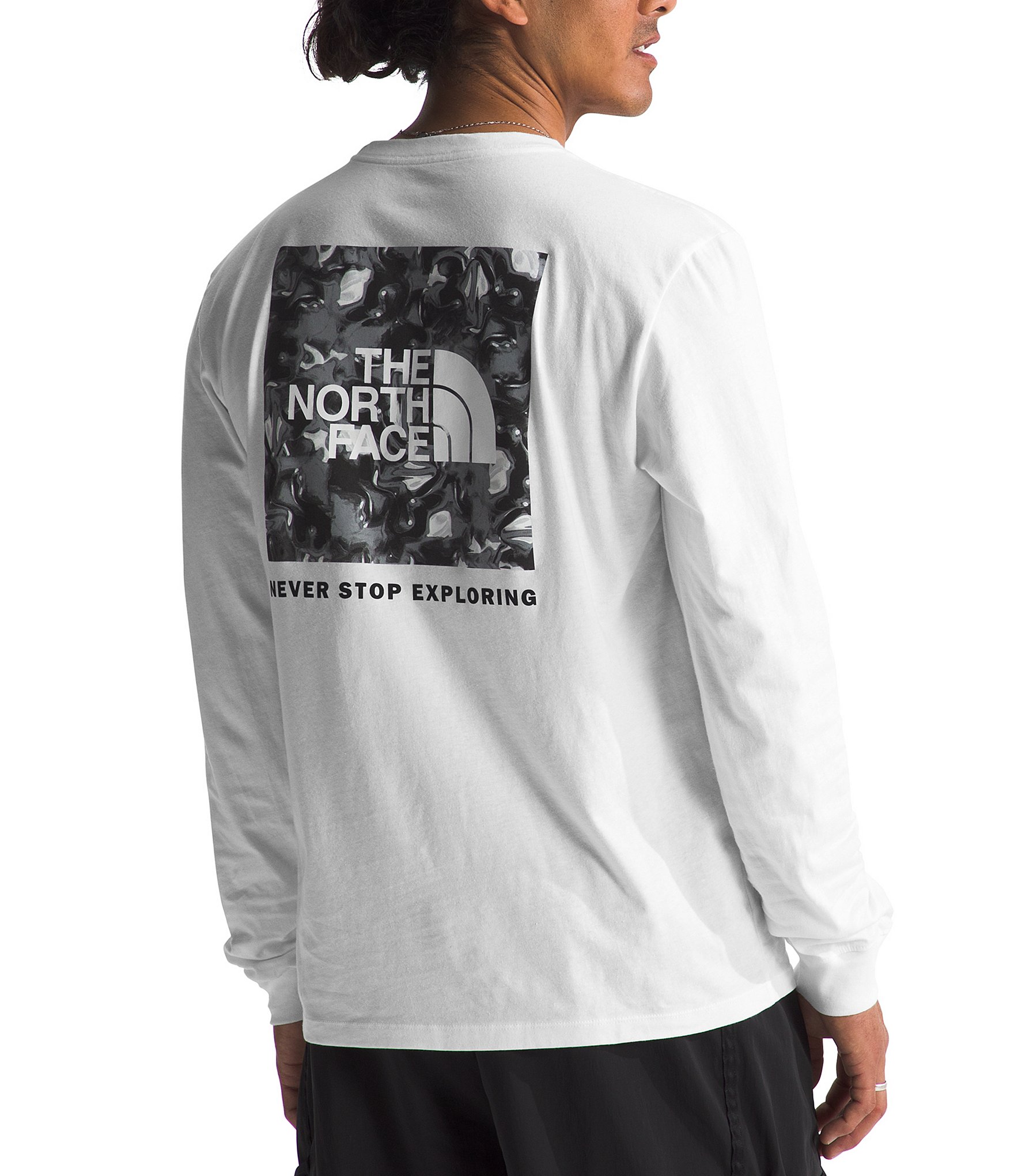 The North Face Long Sleeve Box NSE Graphic T-Shirt