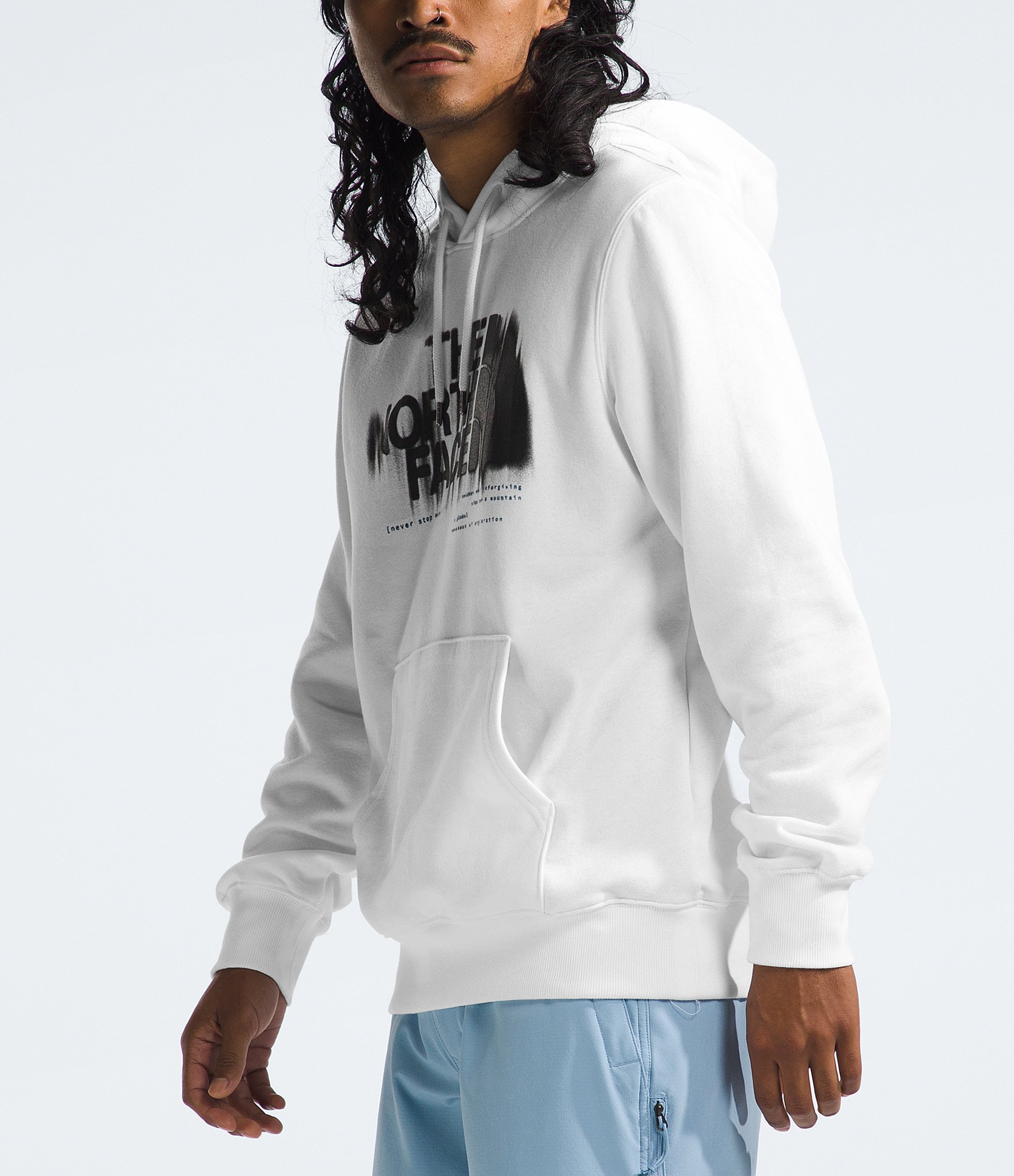 The North Face Long Sleeve Brand Proud Fleece Hoodie