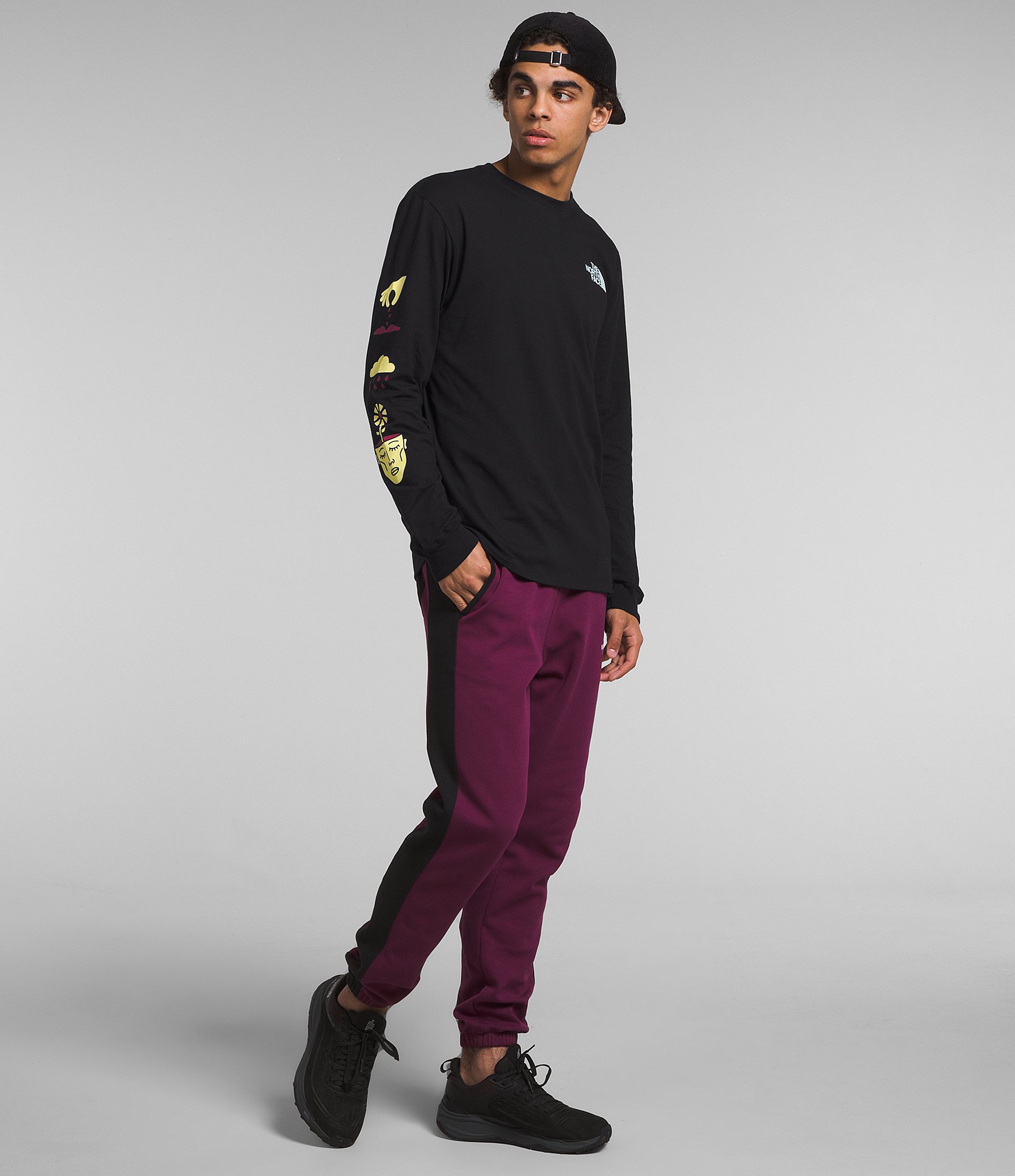 The North Face Long Sleeve Brand Proud T-Shirt