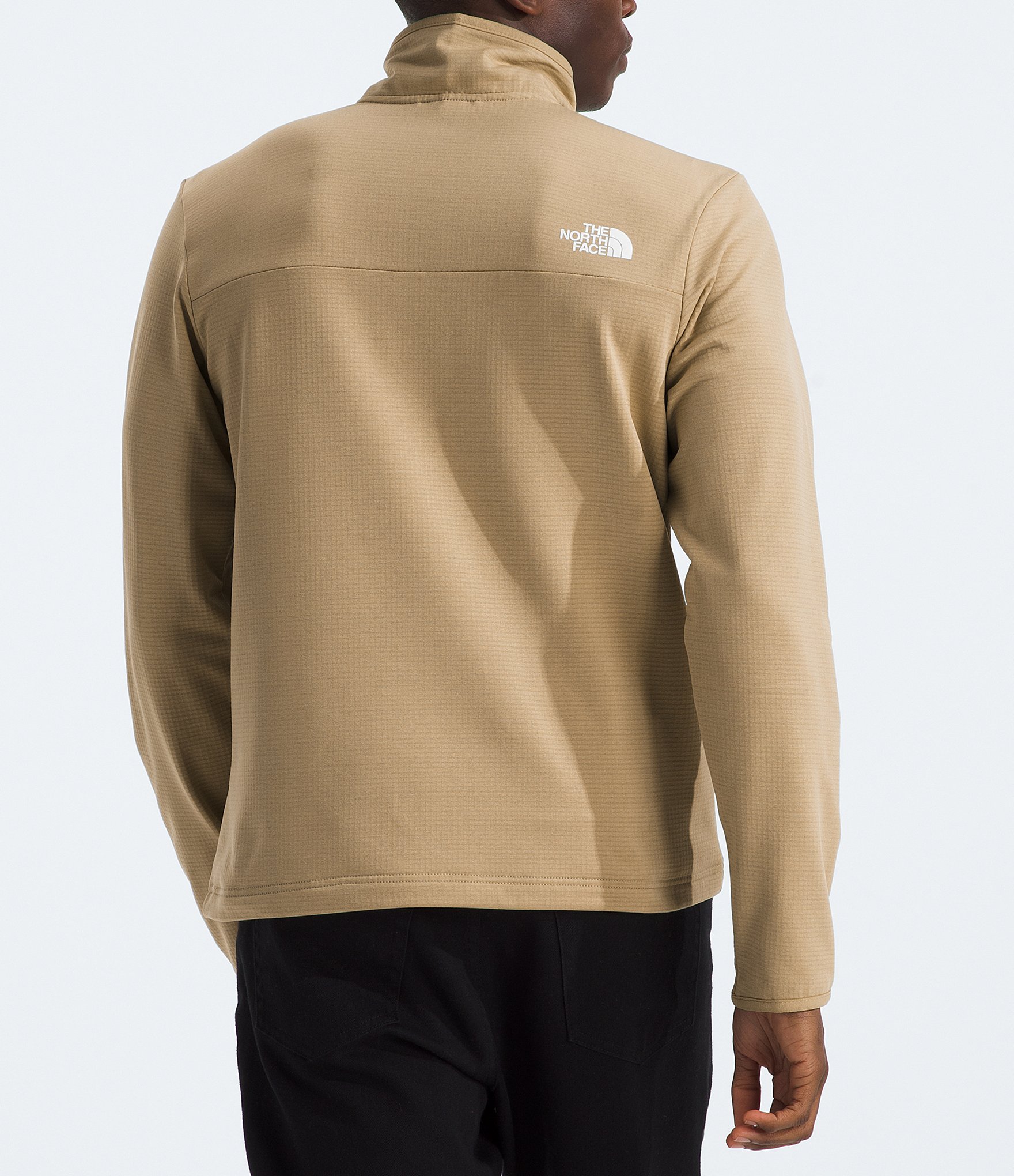 The North Face Long Sleeve Cedar Trail Grid Fleece Pullover