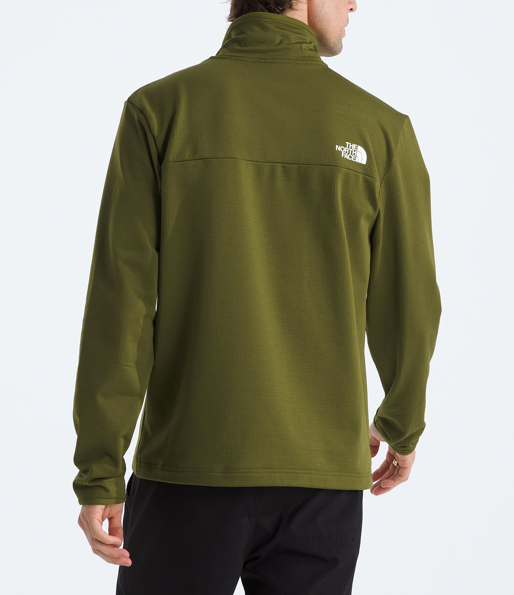 The North Face Long Sleeve Cedar Trail Grid Fleece Pullover