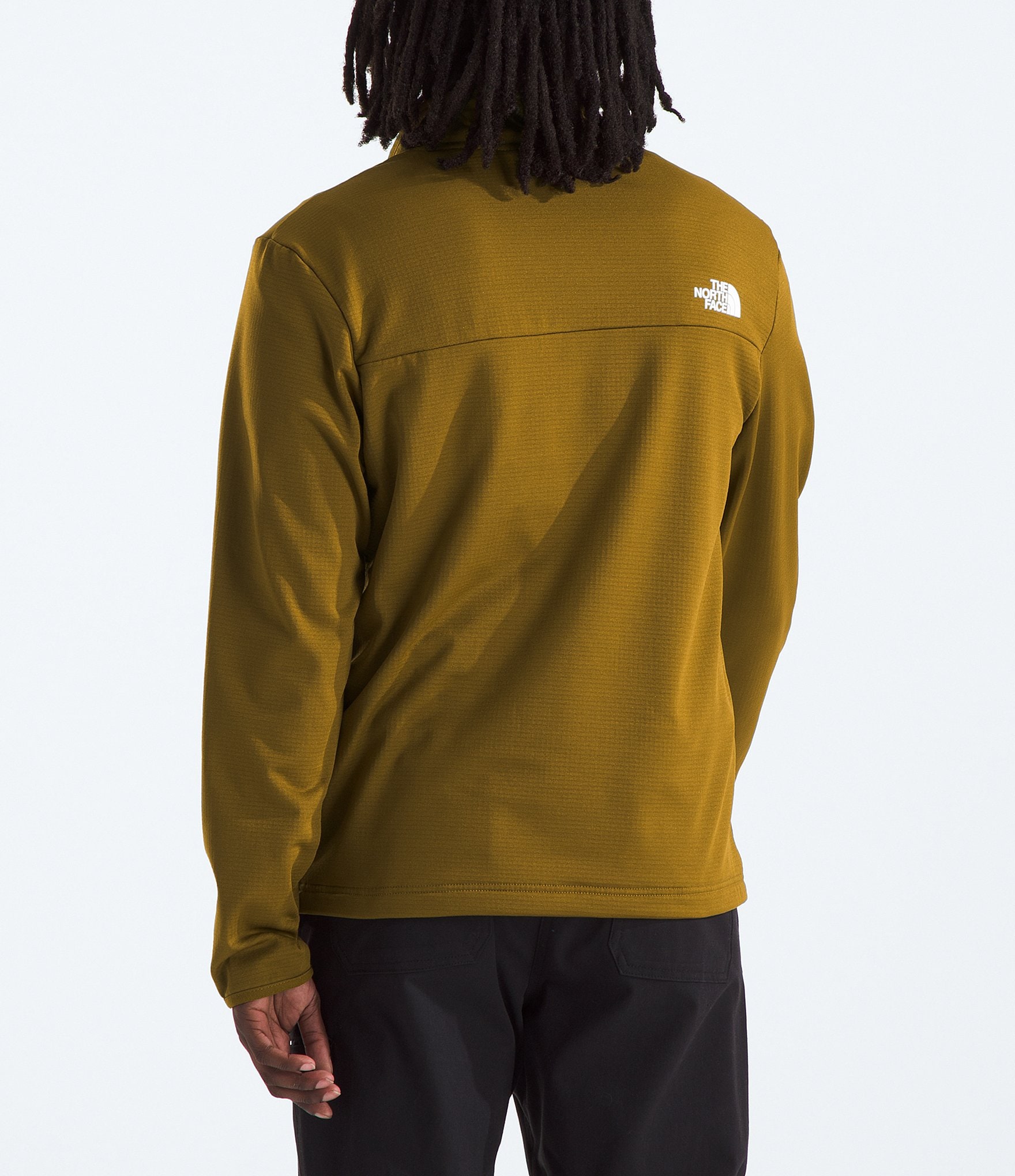 The North Face Long Sleeve Cedar Trail Grid Fleece Pullover