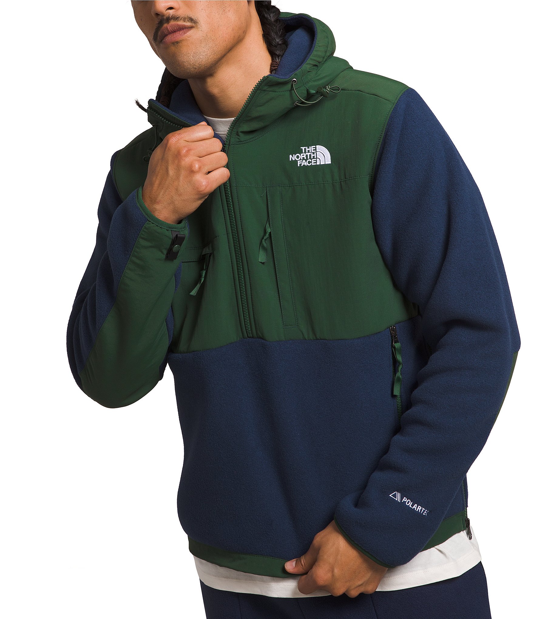 The North Face Long Sleeve Denali Polartec® Fleece Anorak Jacket | Dillard's