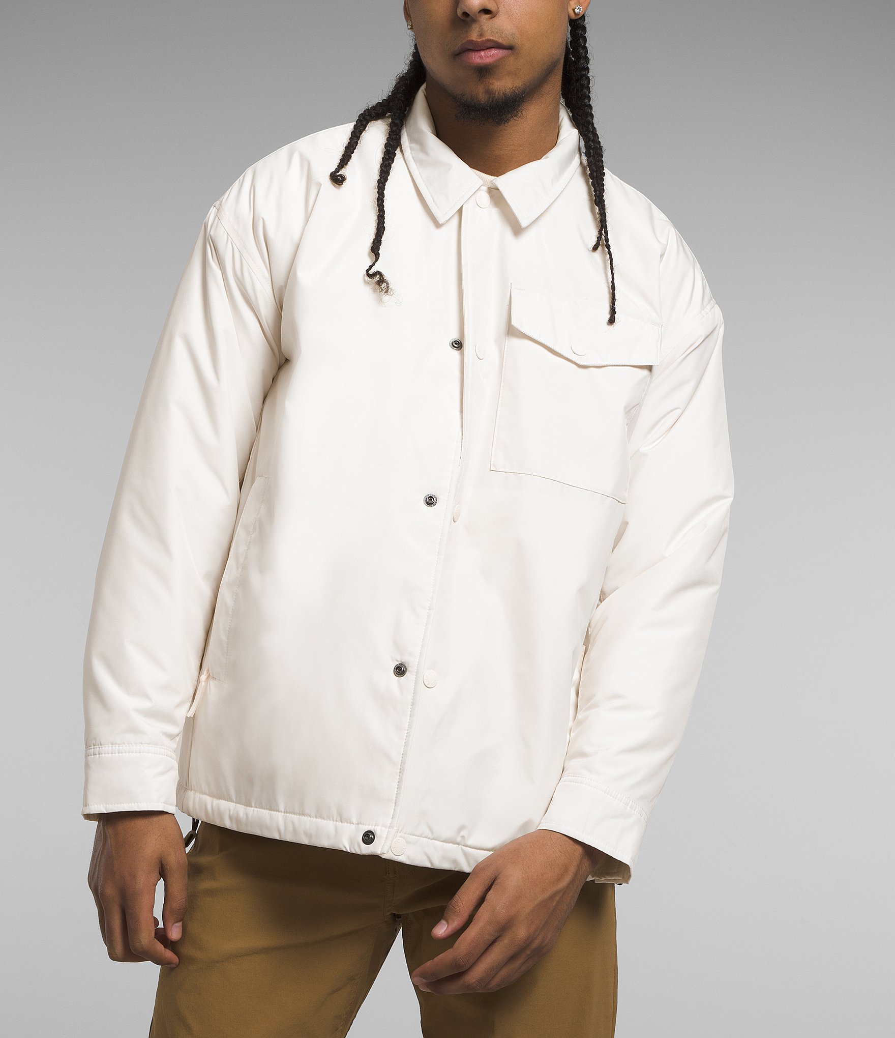 The North Face Long Sleeve Stuffed Coaches Relaxed Fit Jacket 