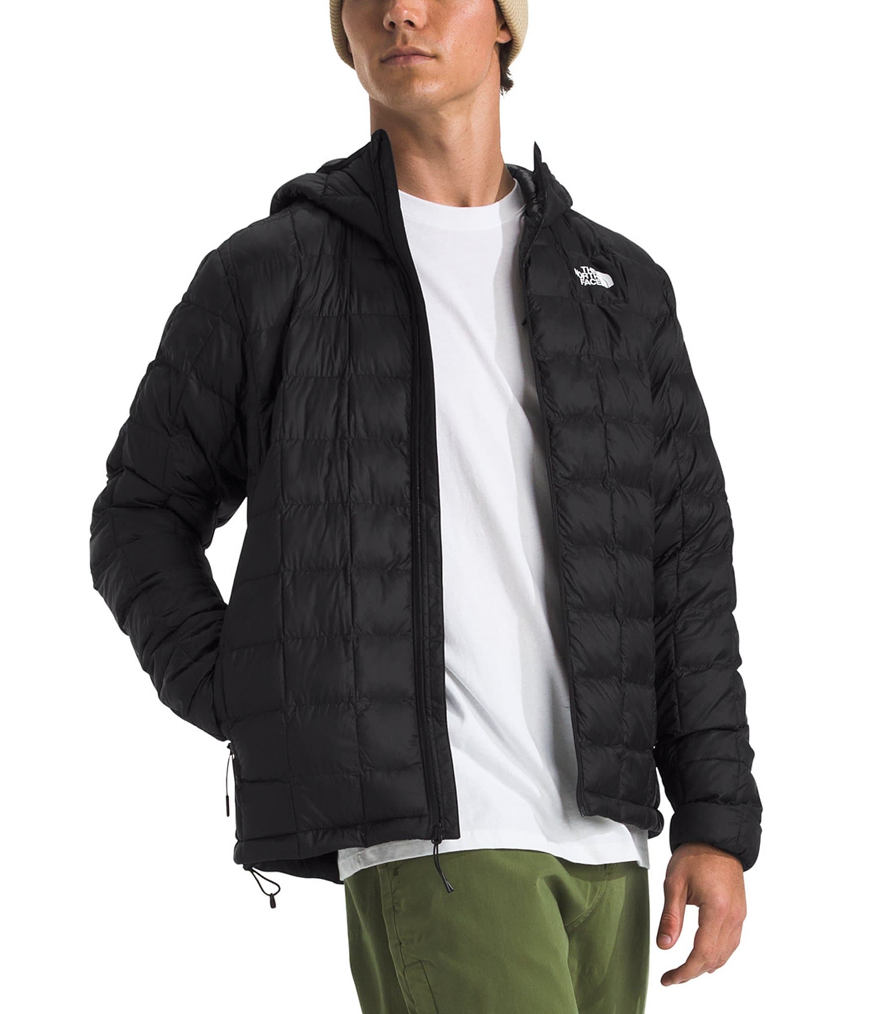 North face long quilted jacket hotsell