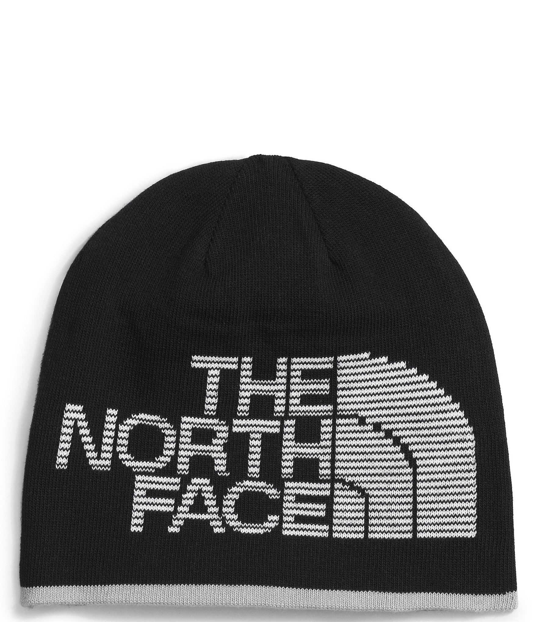 The North Face LOGO BOX POM BEANIE UNISEX - Bonnet - black/noir