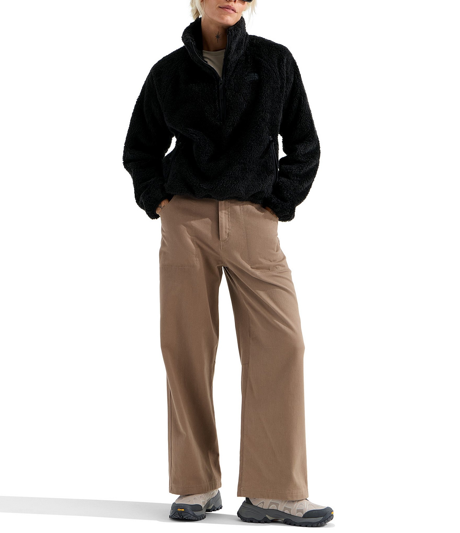The North Face Osito Evolve Stand Collar Half Zip Pullover Jacket