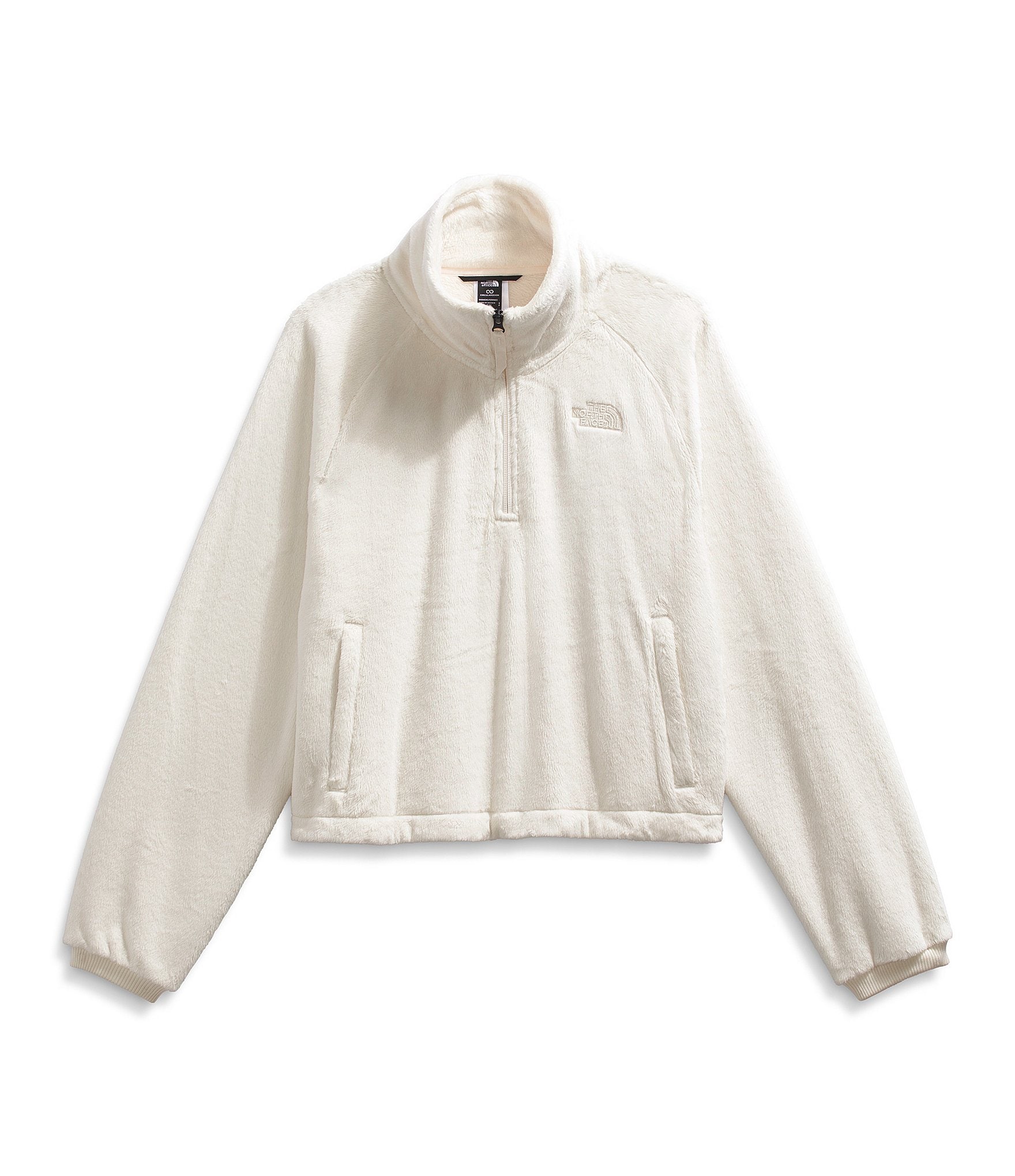 The North Face Osito Lux Half Zip Two Layer Stand Collar Pullover