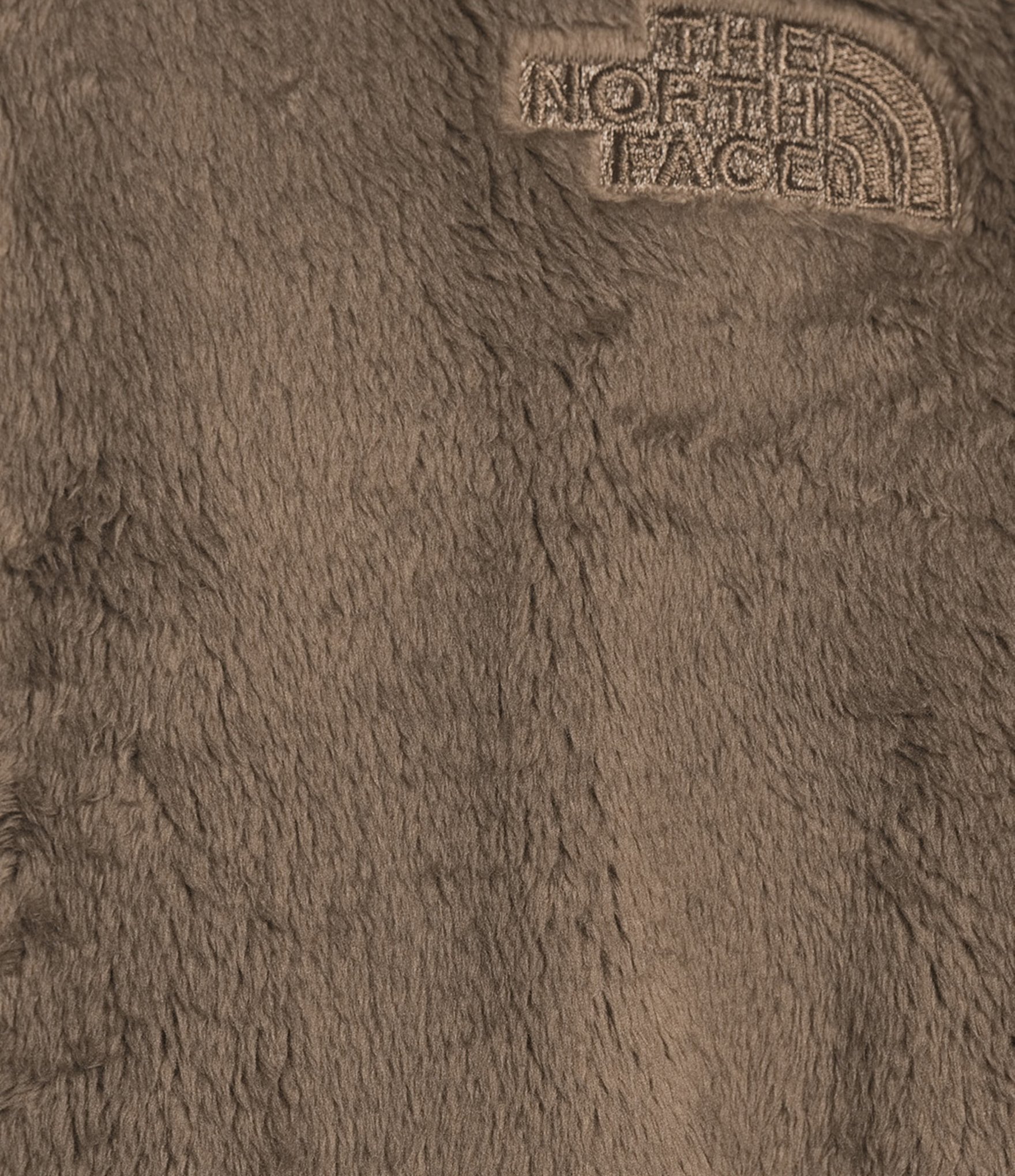 The North Face Plus Size Osito Silken Raschel Fleece Double Layer Stand Collar Zip Front Jacket