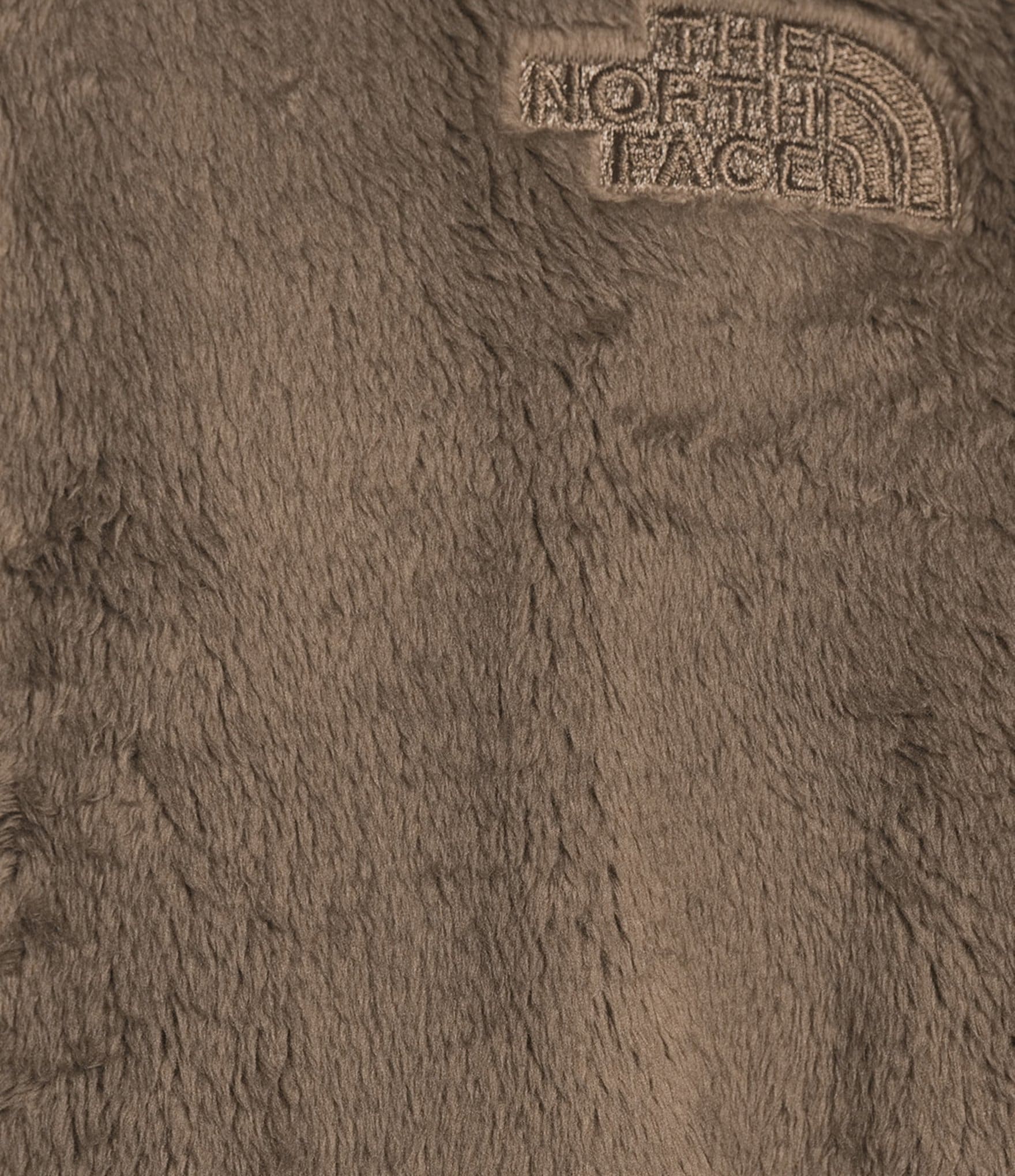 The North Face Plus Size Osito Silken Raschel Fleece Double Layer Stand Collar Zip Front Jacket