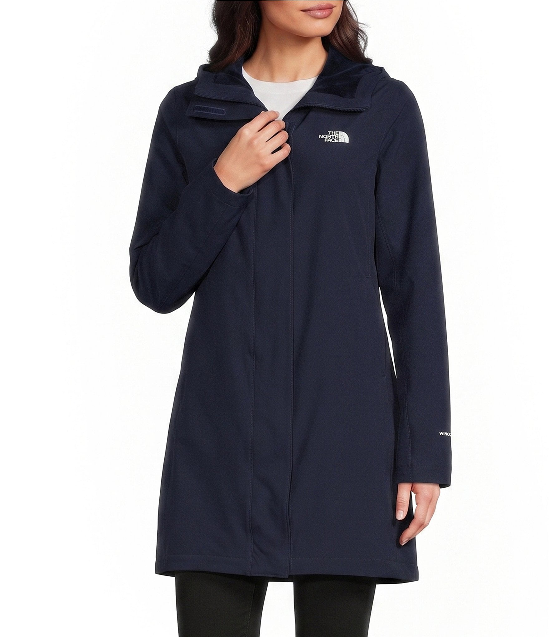 The North Face Shelbe Raschel Fleece Hooded Zip Front Parka