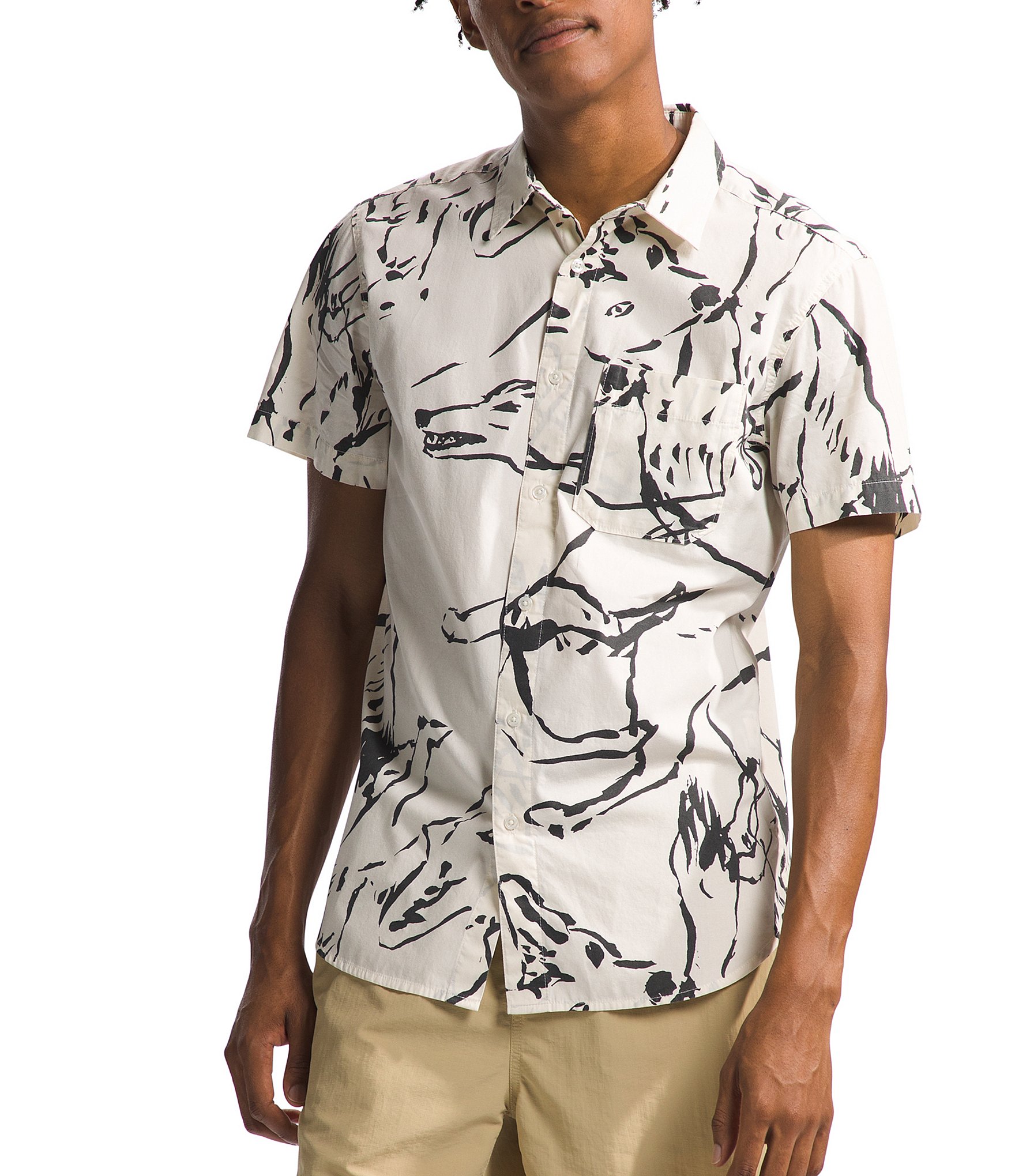 The North Face Short Sleeve Baytrail Pattern Shirt | Dillard's