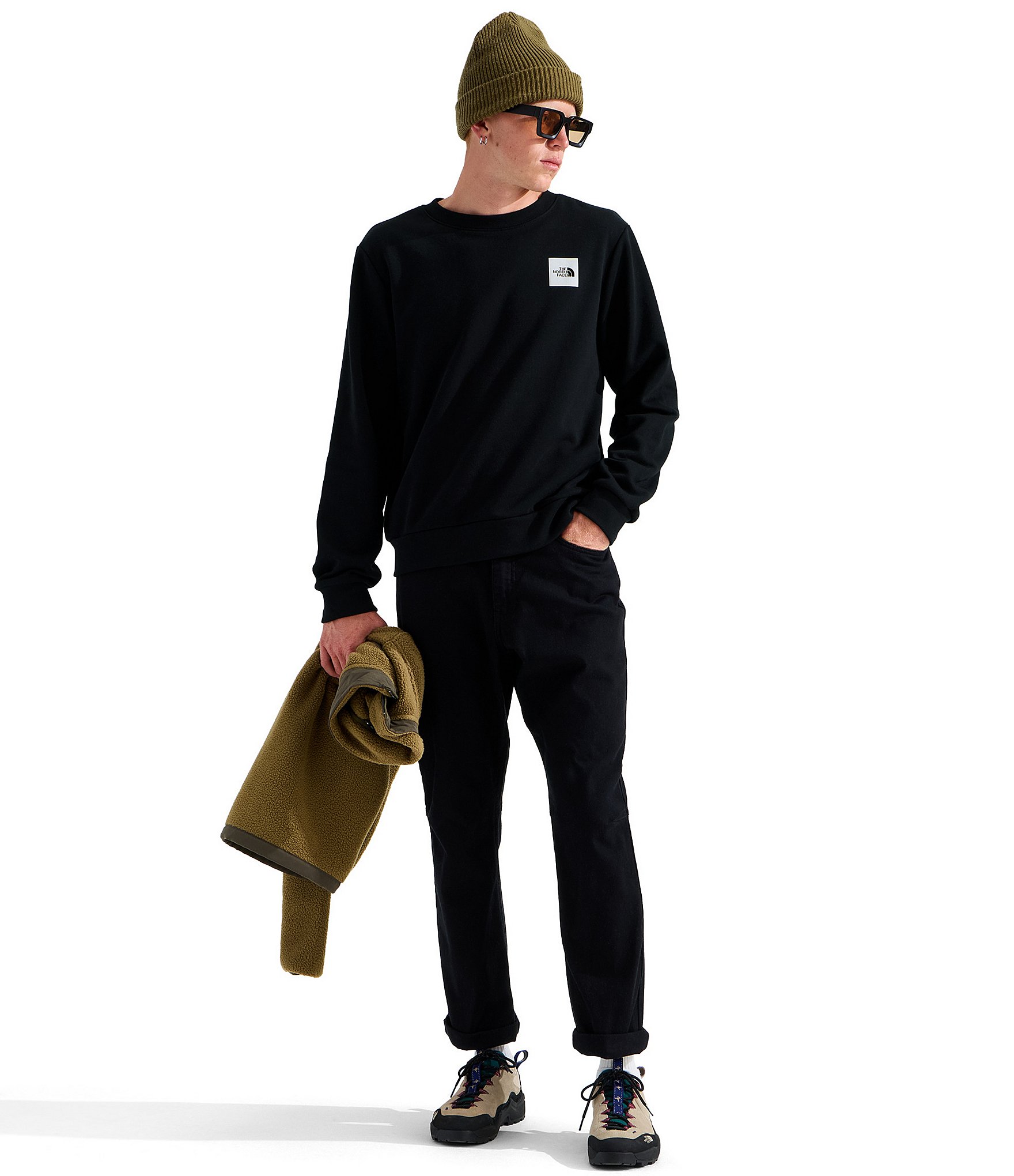The North Face Short Sleeve Box Half Dome Regular Crew Neck Pullover