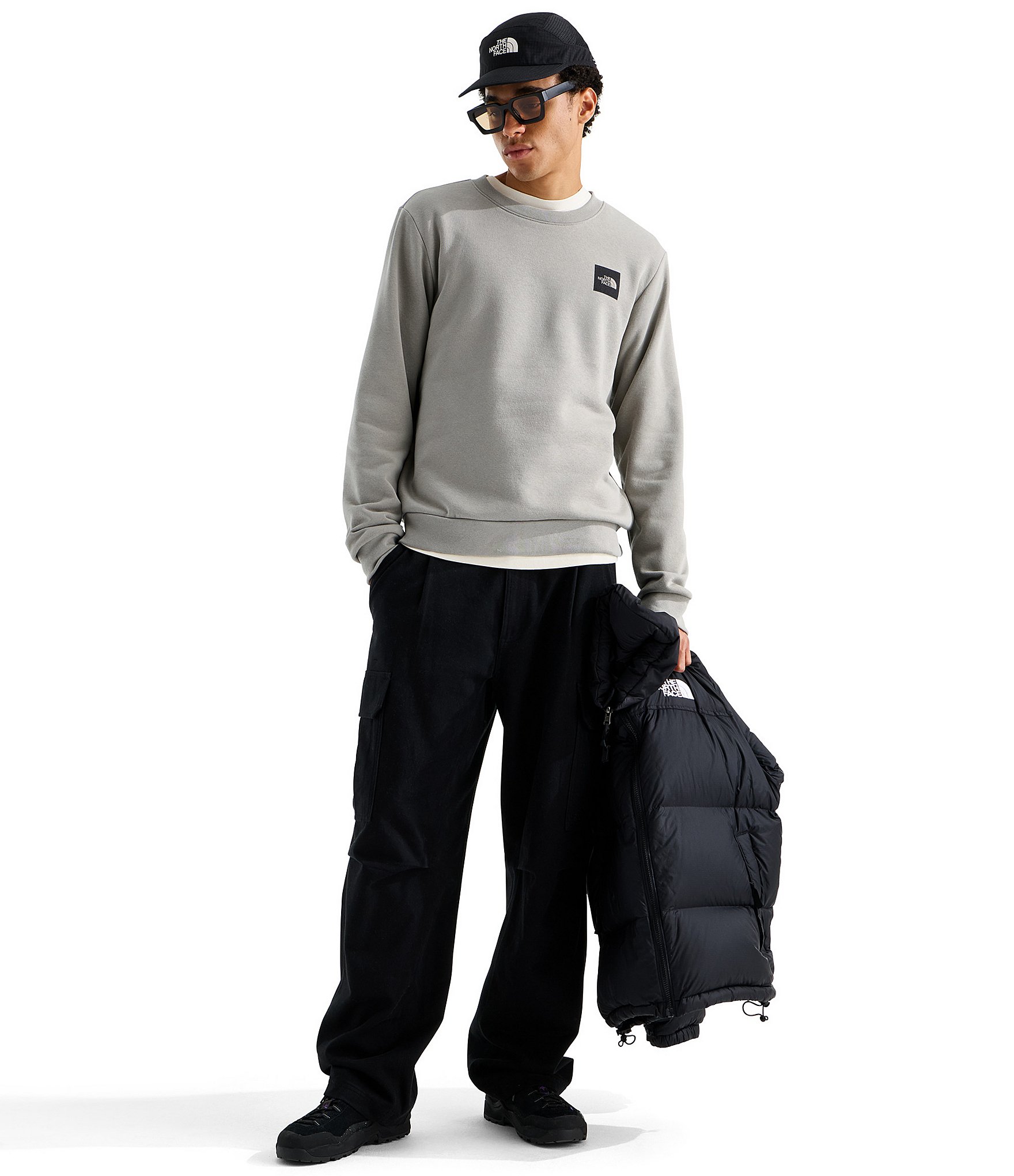 The North Face Short Sleeve Box Half Dome Regular Crew Neck Pullover