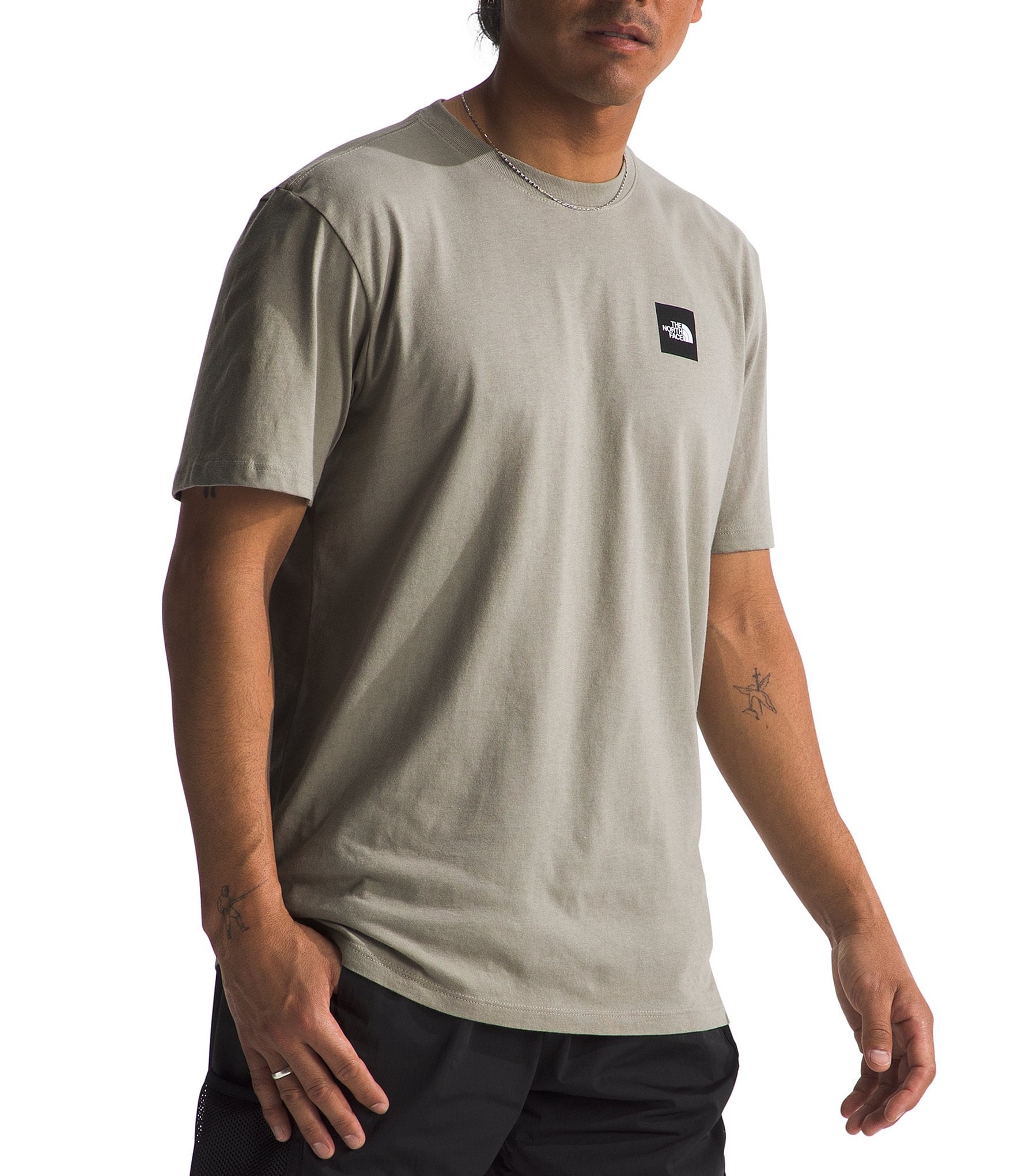 North face box logo t shirt best sale