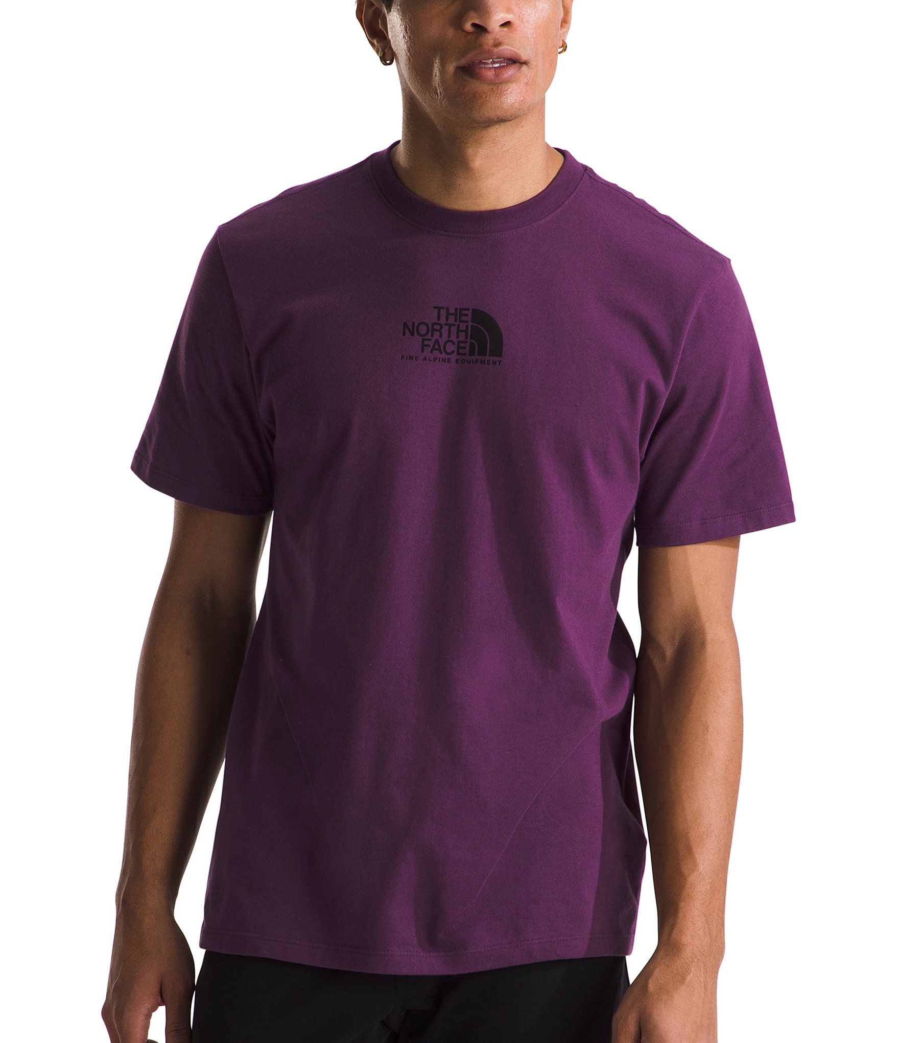 The North Face Fine Alpine Men's Short-Sleeve T-Shirt Black