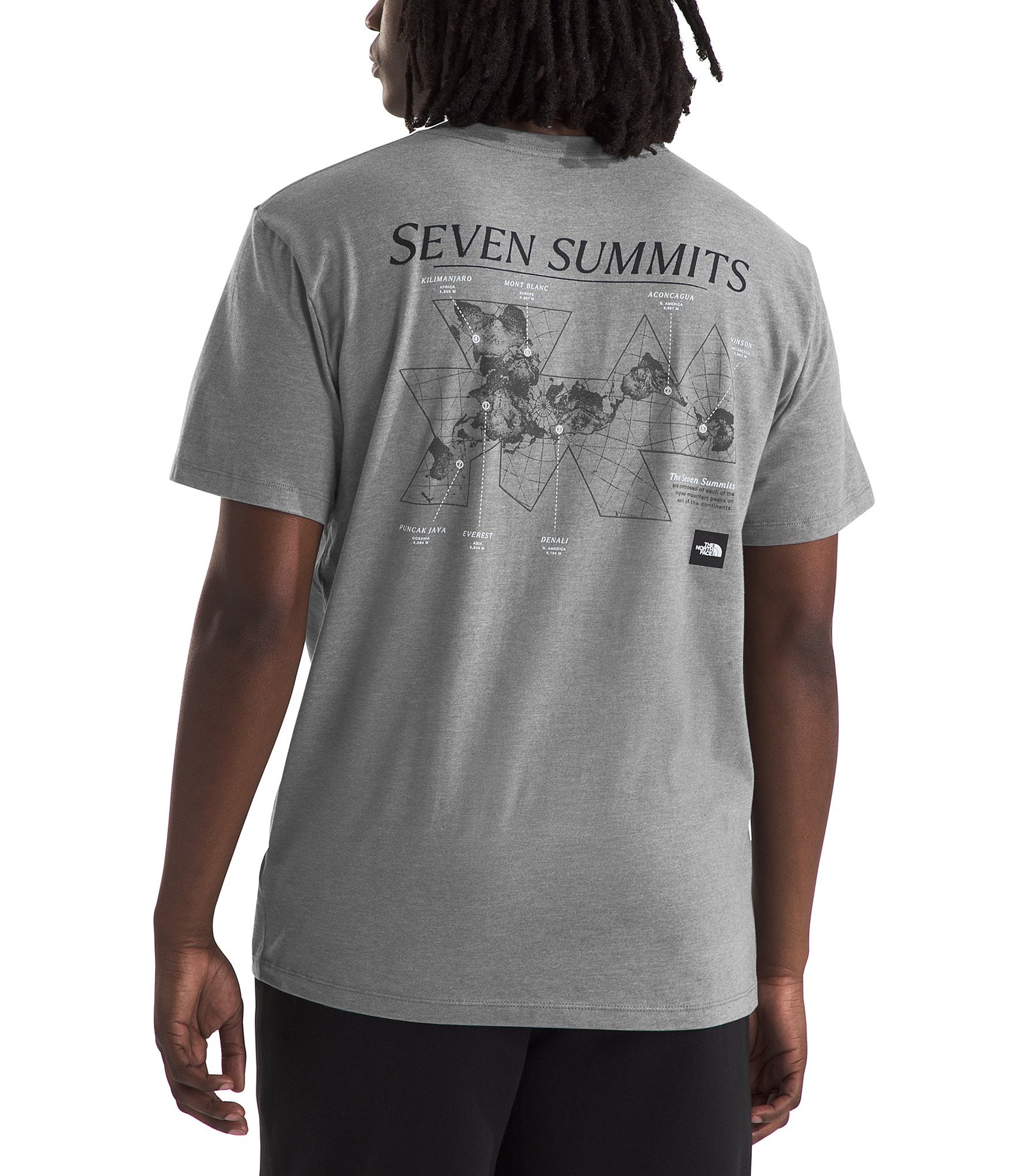 The North Face Short Sleeve TNF™ Summits Heathered Graphic T-Shirt