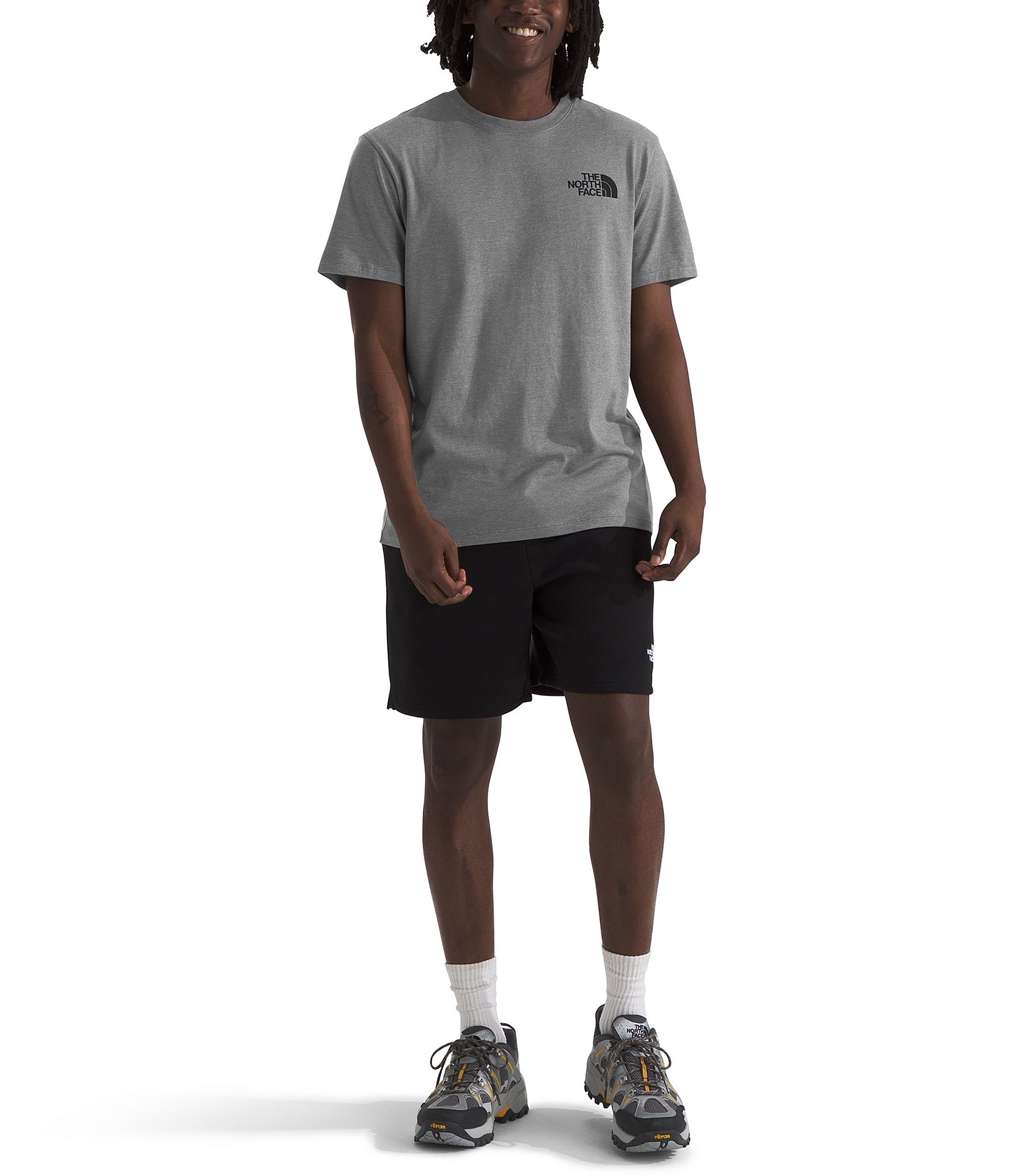 The North Face Short Sleeve TNF™ Summits Heathered Graphic T-Shirt