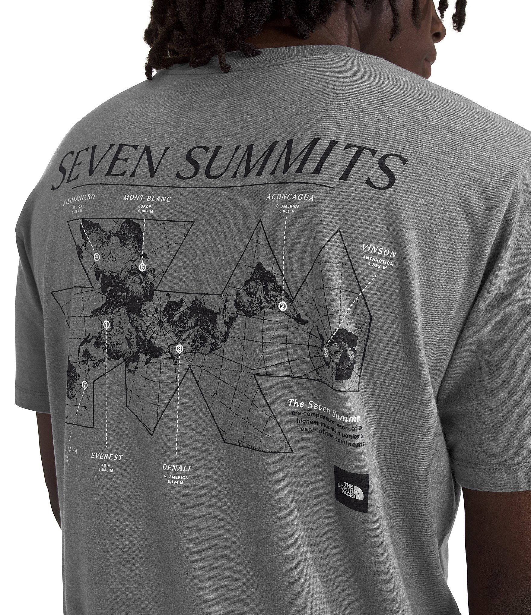 The North Face Short Sleeve TNF™ Summits Heathered Graphic T-Shirt