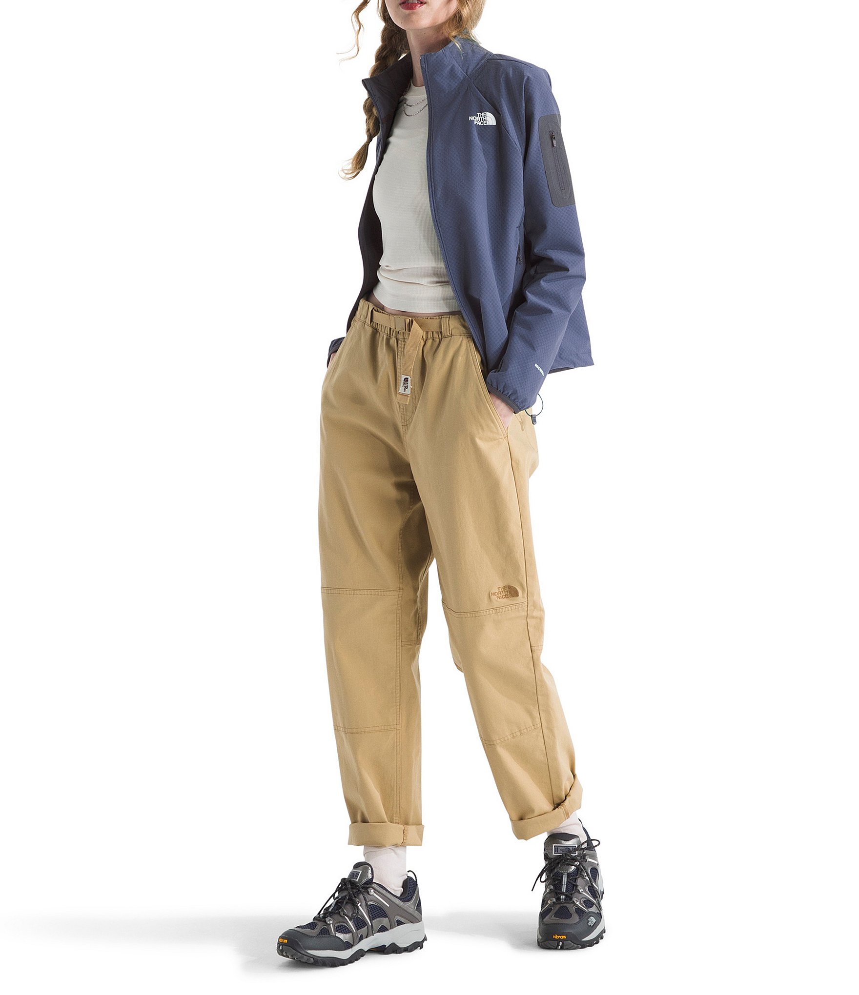 The North Face Tek Approach Stand Collar Zip Front Jacket